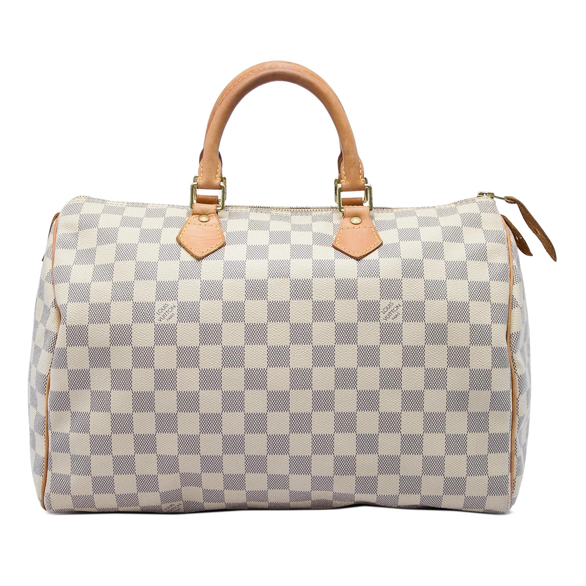 Speedy leather handbag