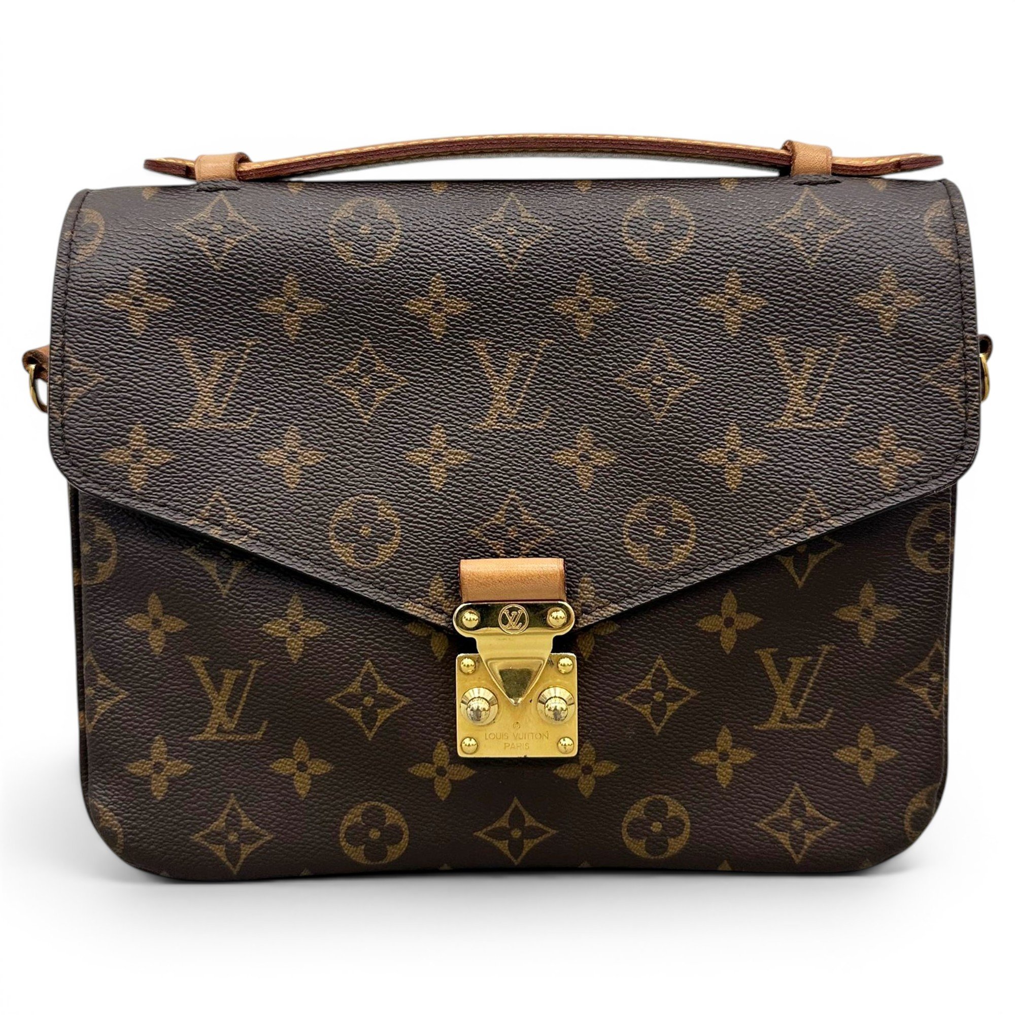 Metis leather handbag