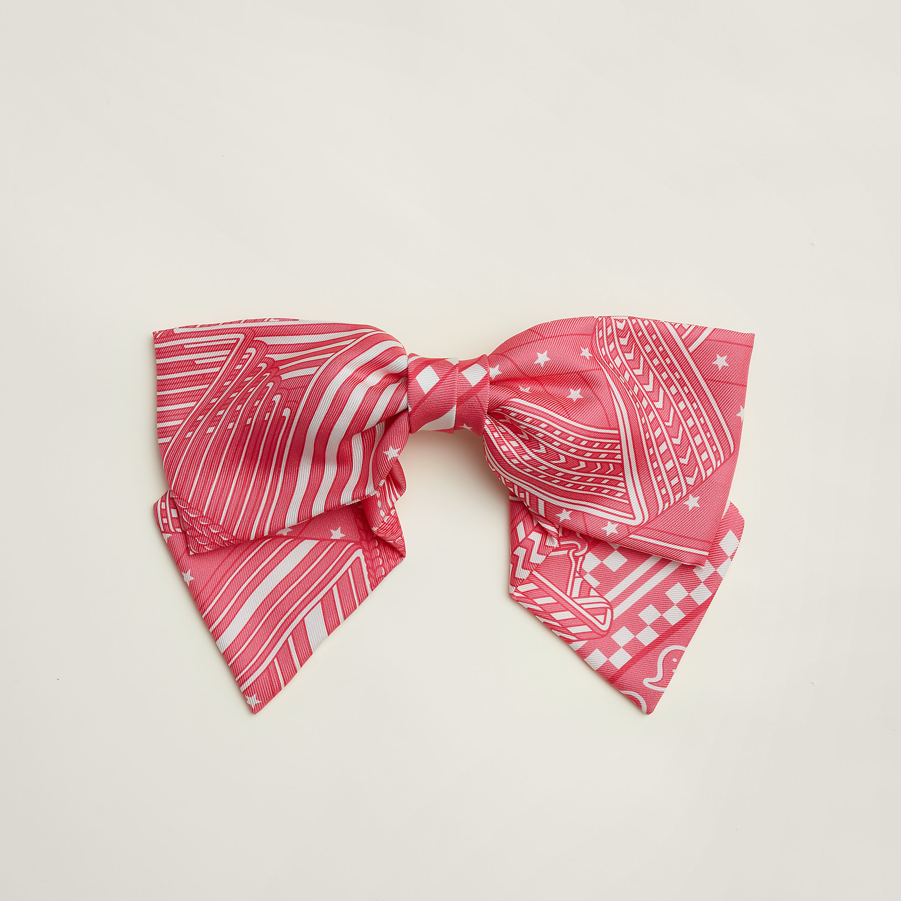 "Sangles en Zigzag Bandana" Grenelle GM hair clip