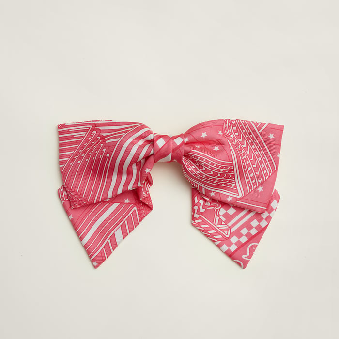 Rose Azalée "Sangles En Zigzag Bandana" Grenelle GM Hair Clip