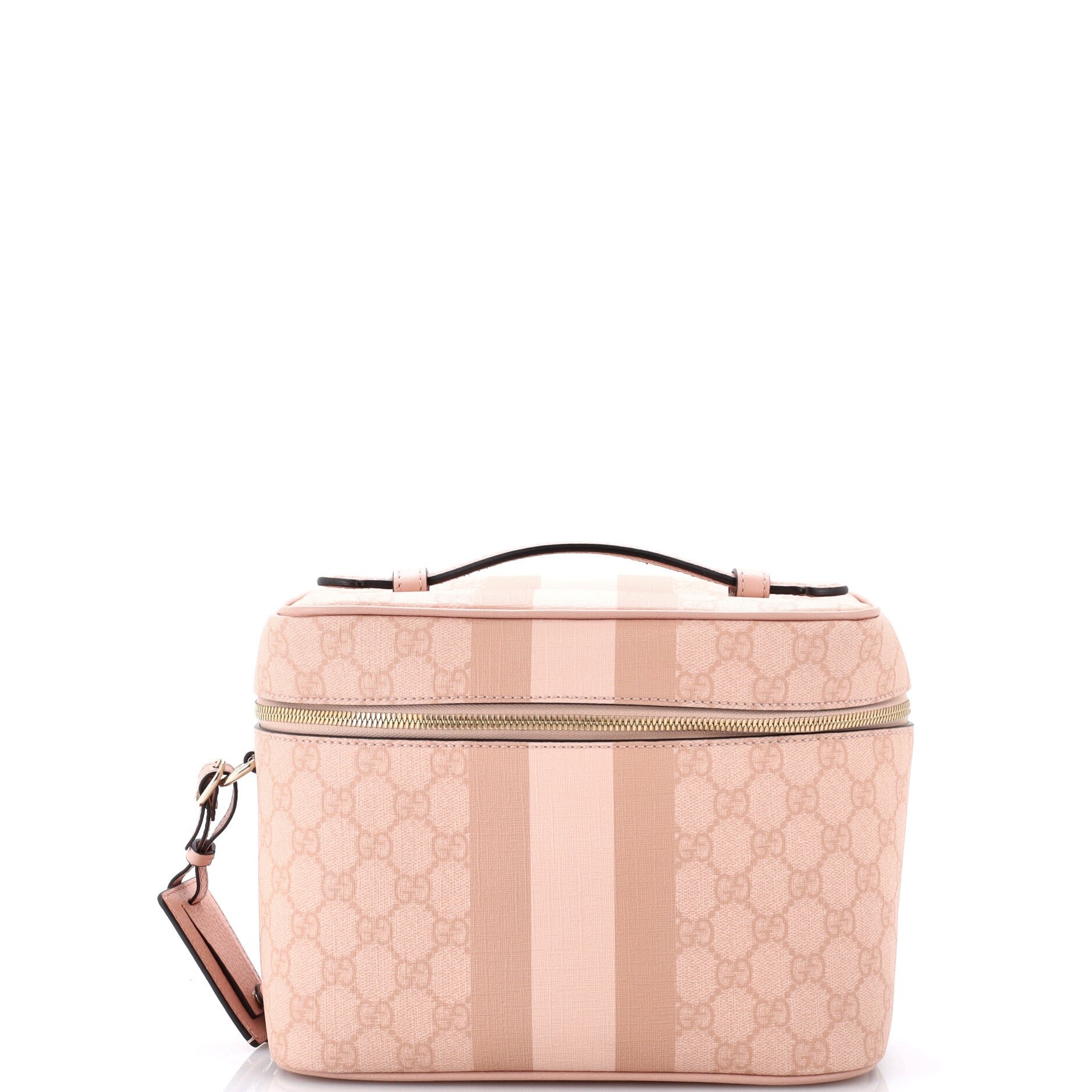 Savoy Beauty Case GG Coated Canvas with Leather Medium