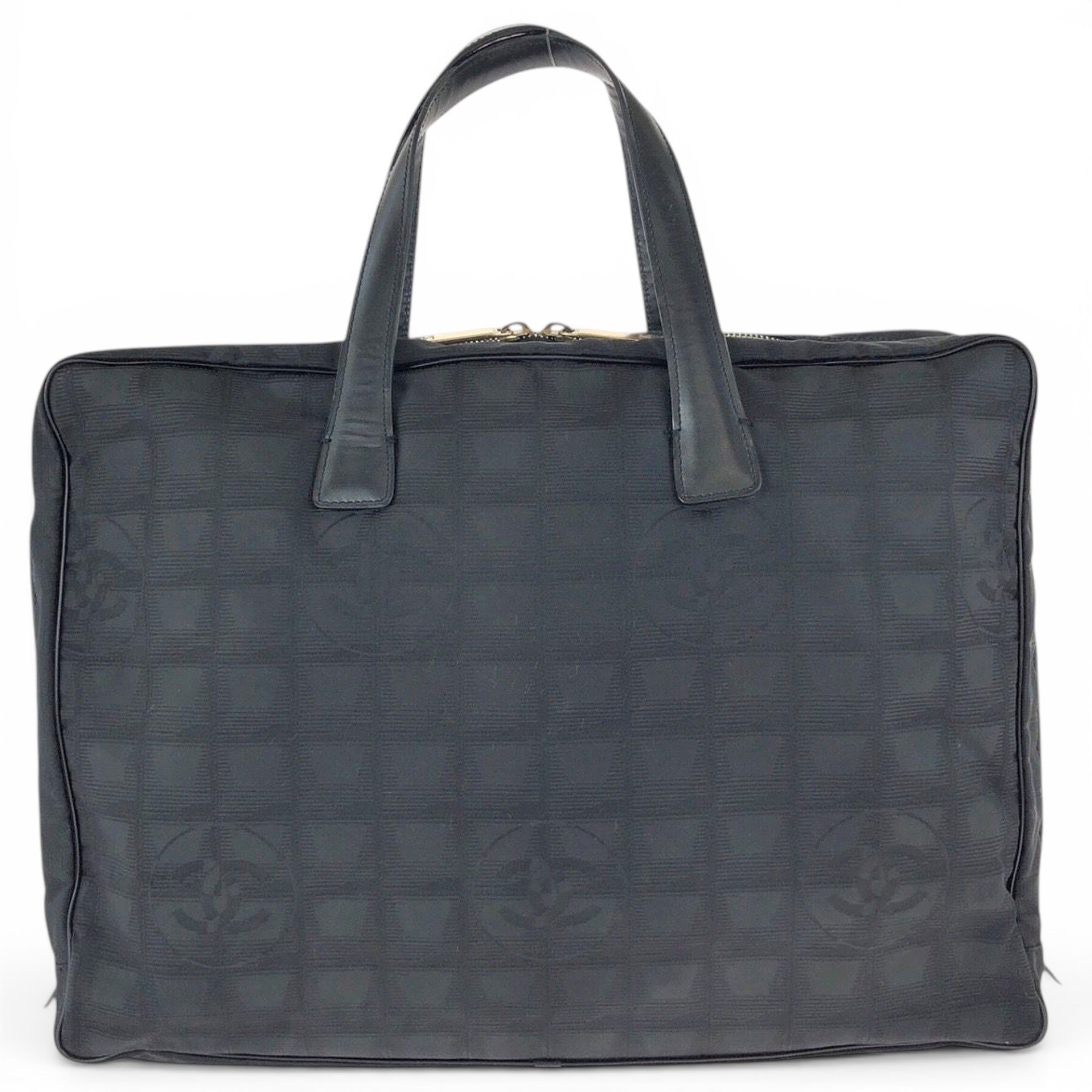 Leather tote