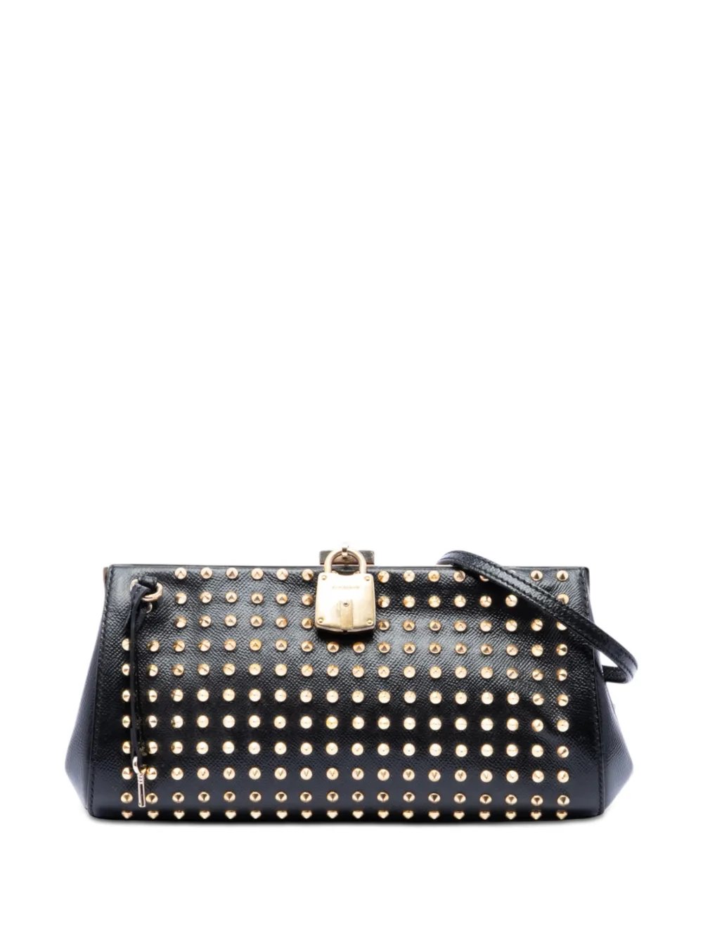 2000-2017 Studded Calfskin Padlock crossbody bag