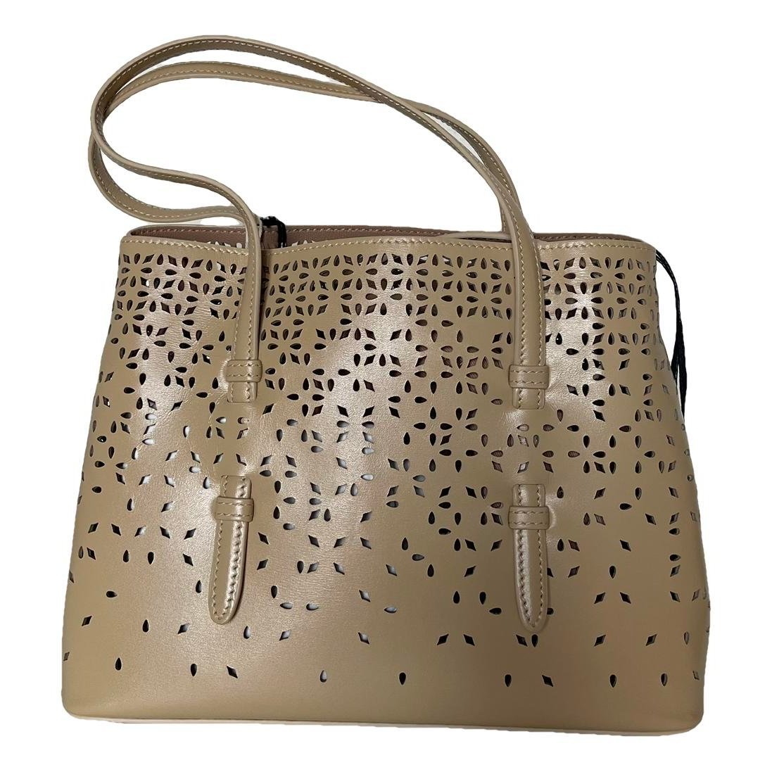 Alaia Mina leather crossbody bag