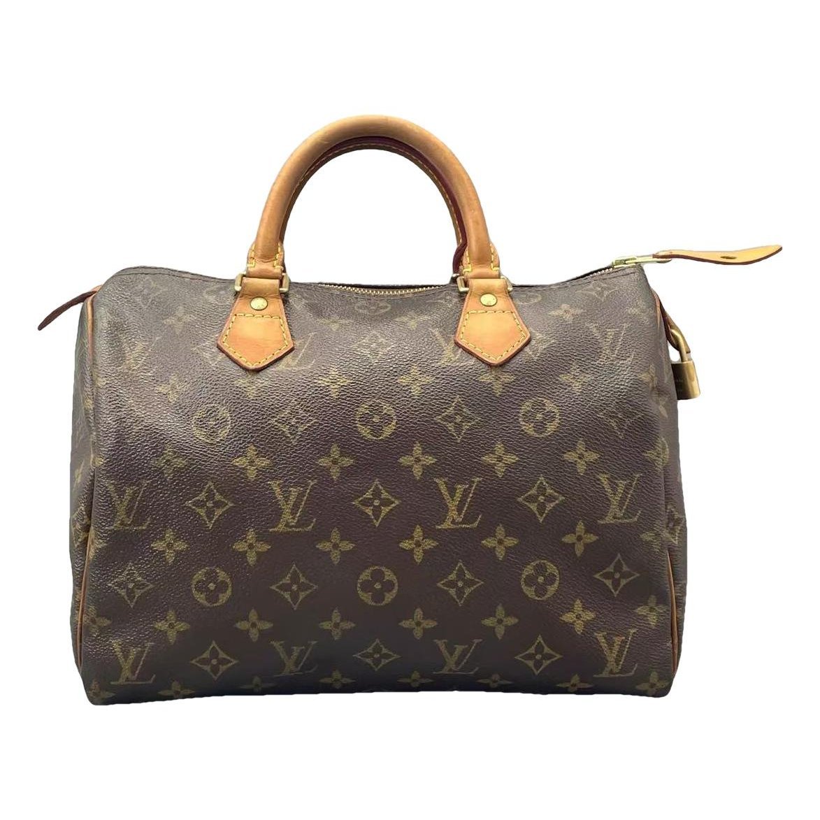 Speedy leather handbag
