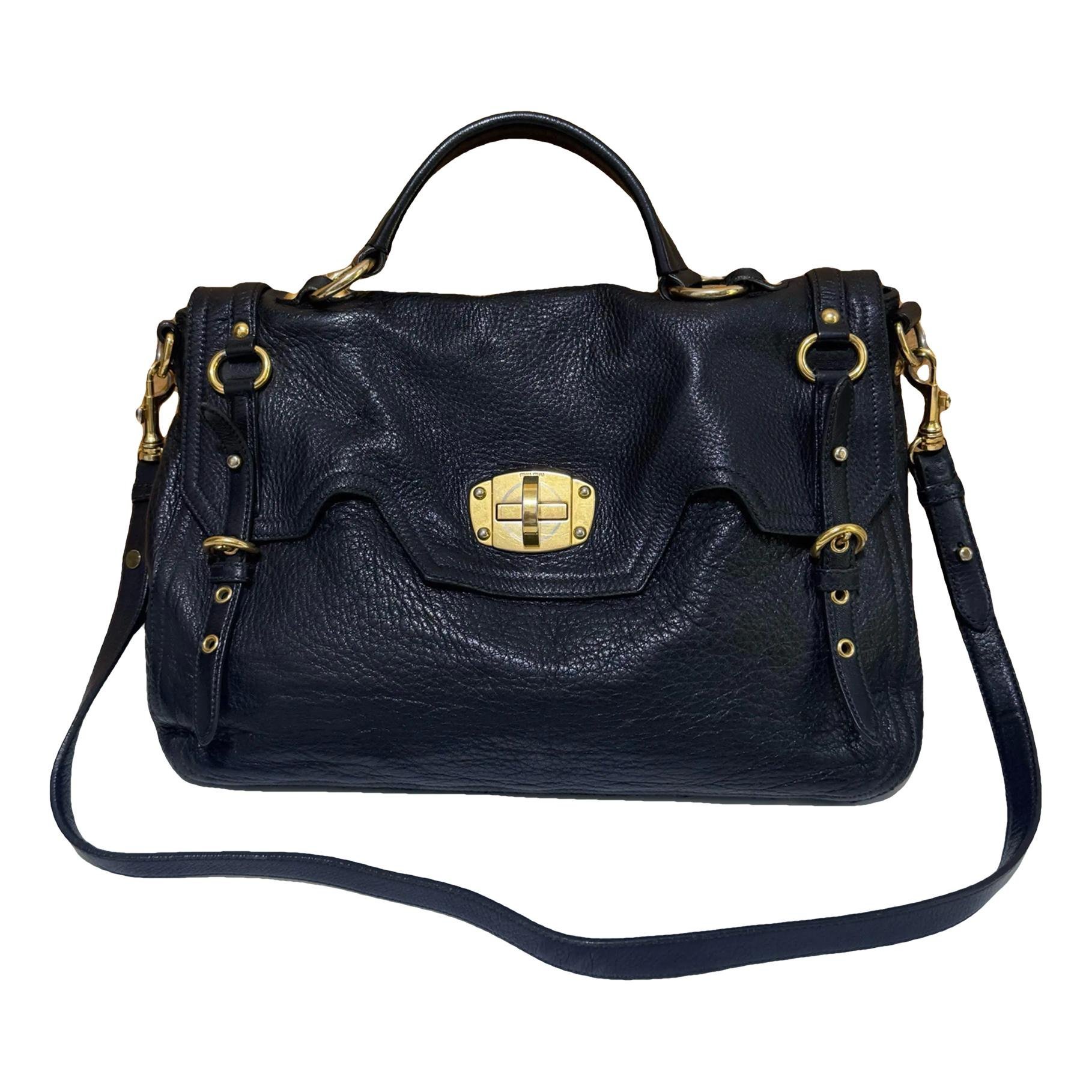 Leather crossbody bag