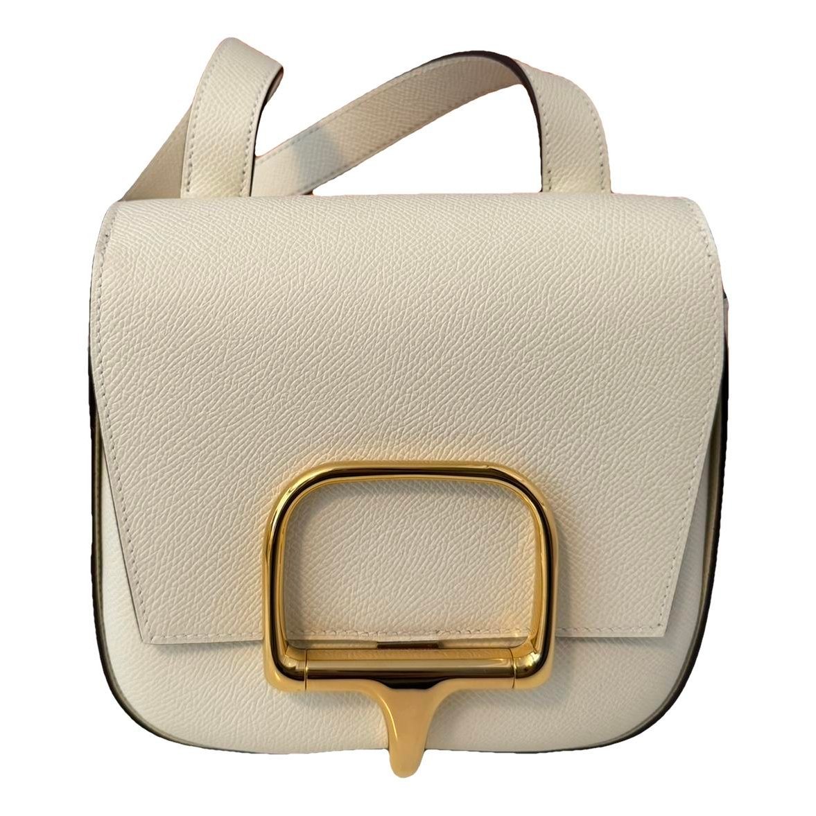 Della leather crossbody bag