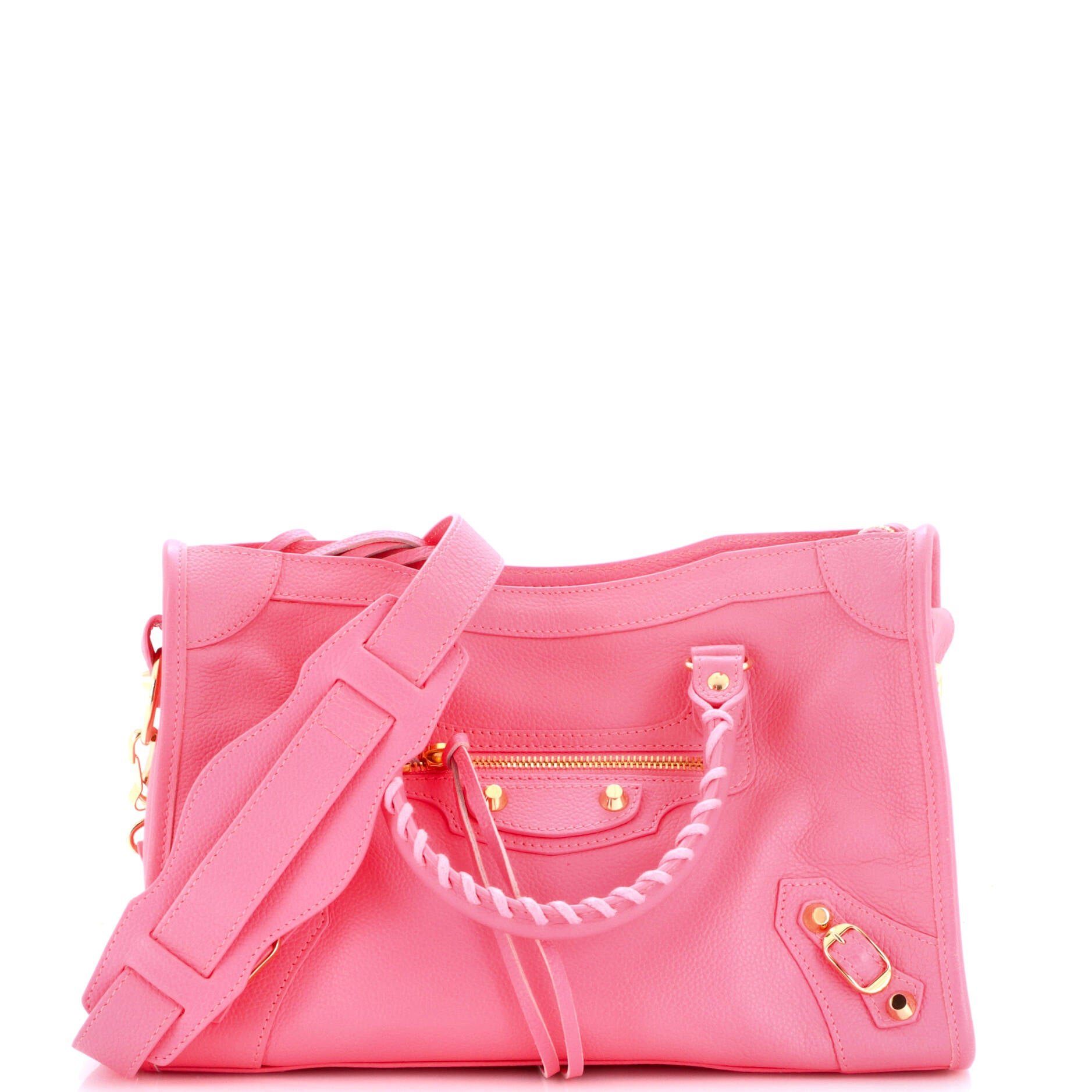 City Classic Studs Bag Leather Small