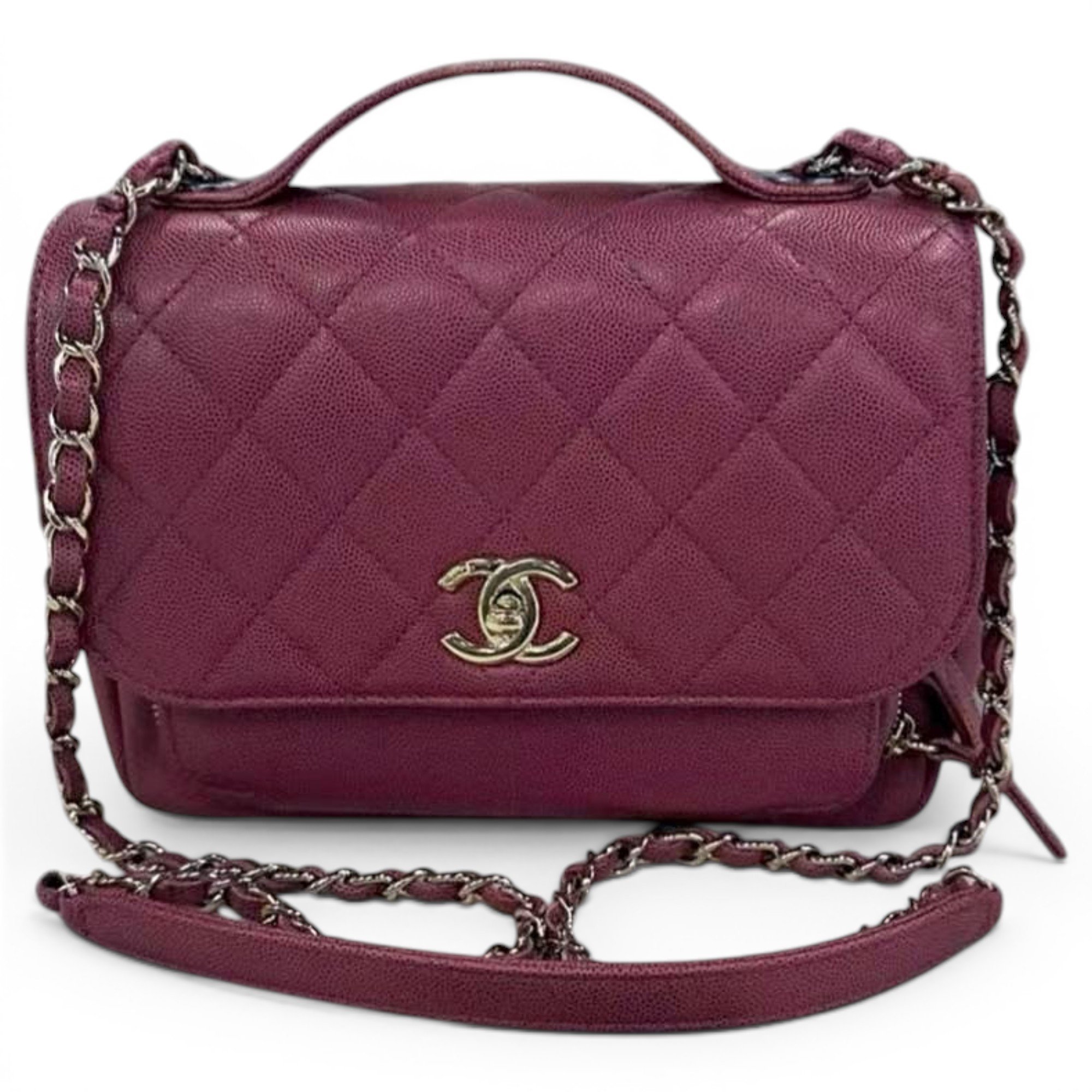 Leather handbag