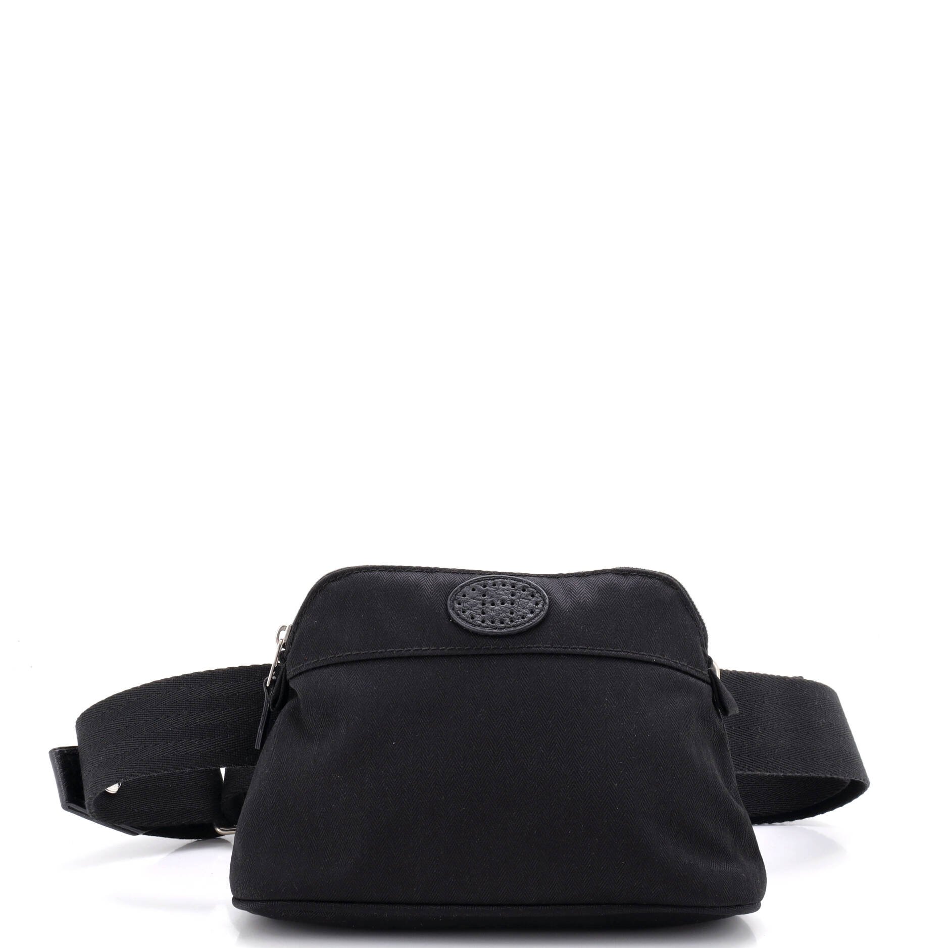 Bolide Ceinture Balle de Golf Belt Bag Toile and Leather GM