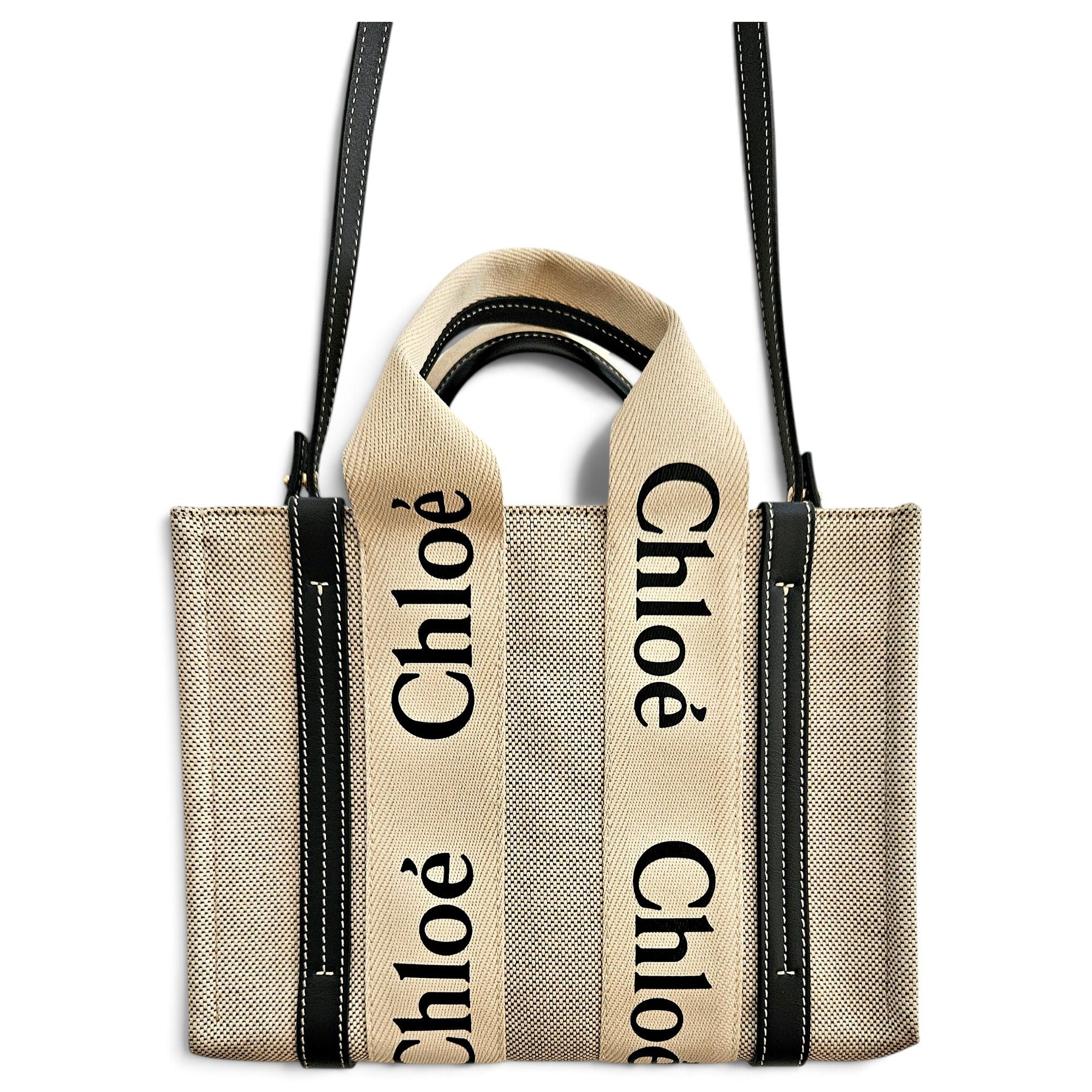 Woody cloth tote