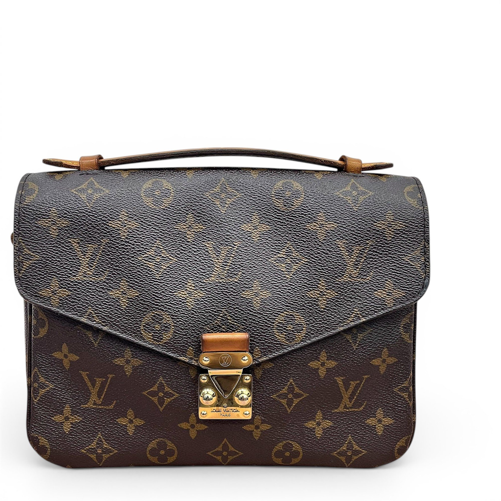 Metis leather handbag