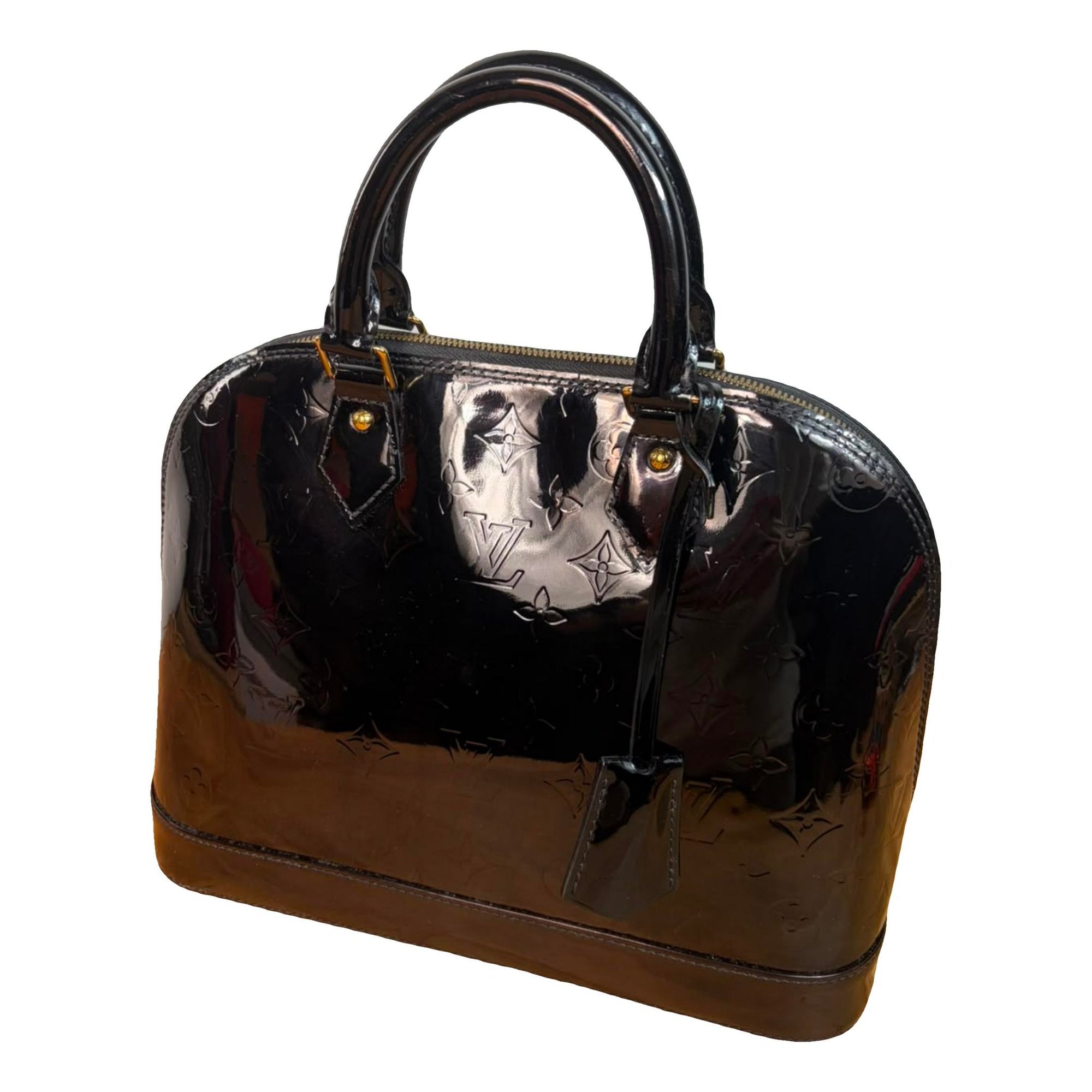 Alma leather handbag