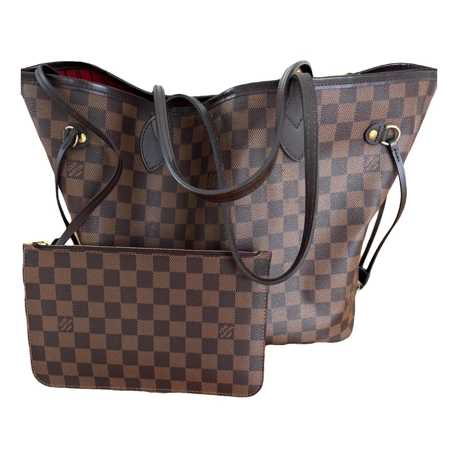 Neverfull leather tote