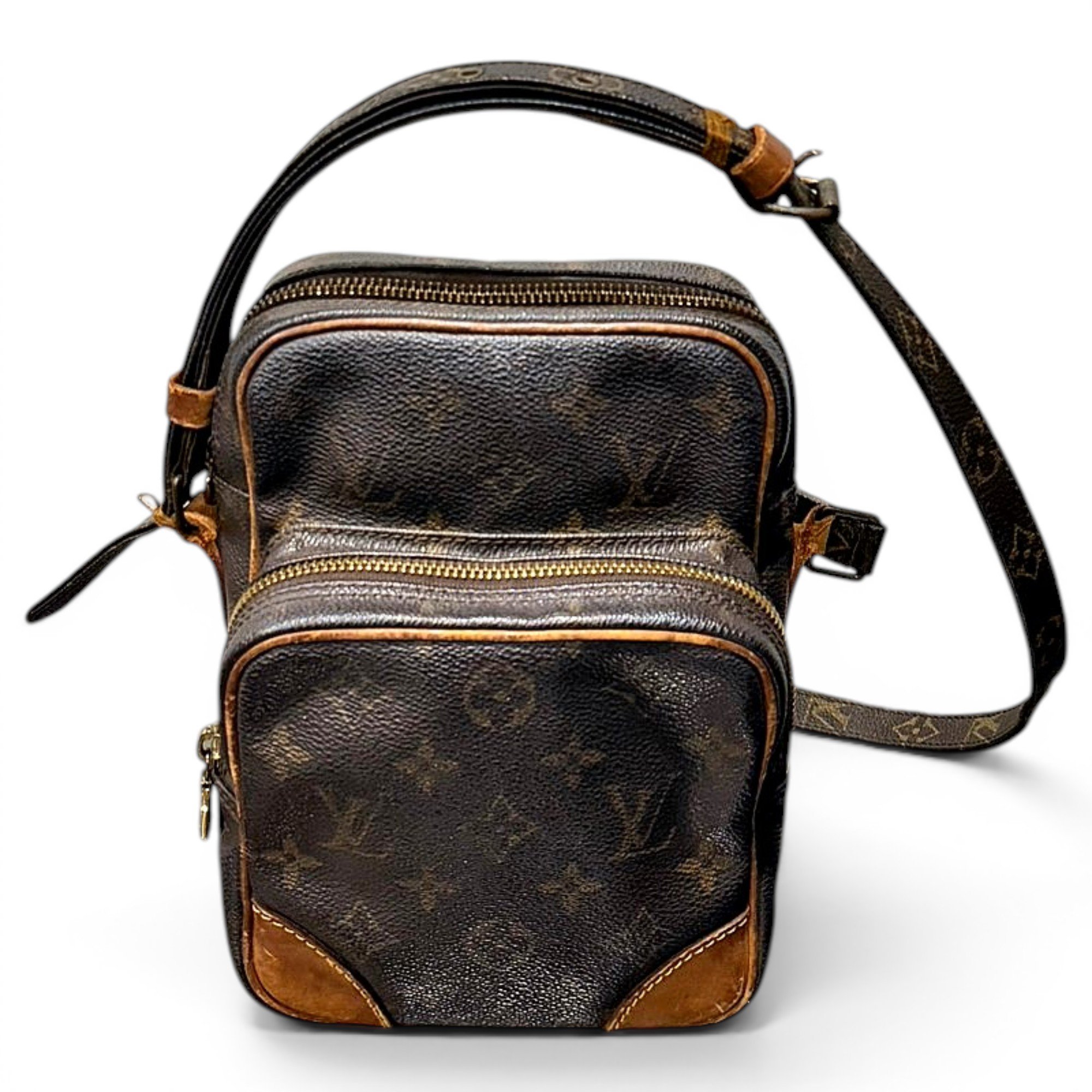 Danube leather crossbody bag
