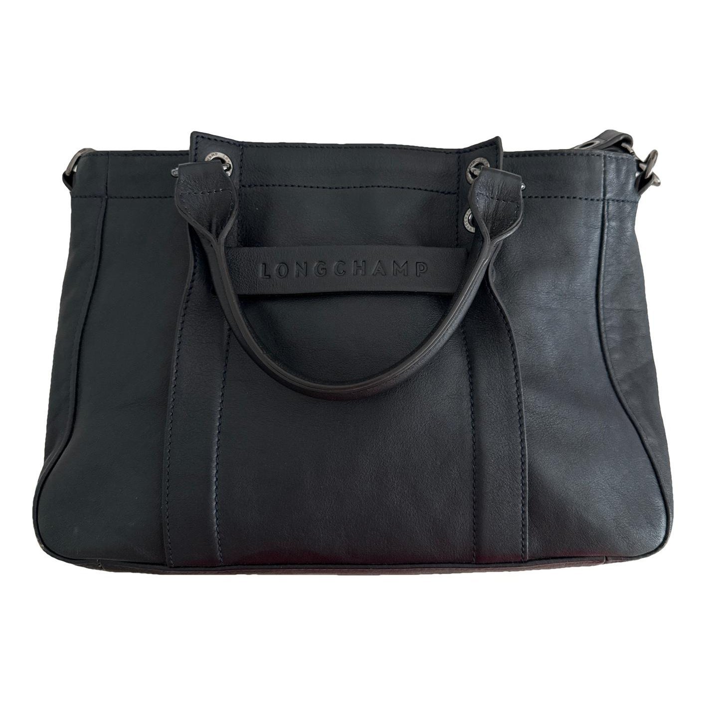 3D leather handbag