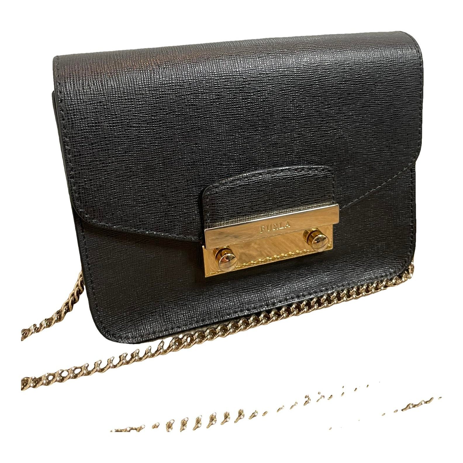 Metropolis leather handbag