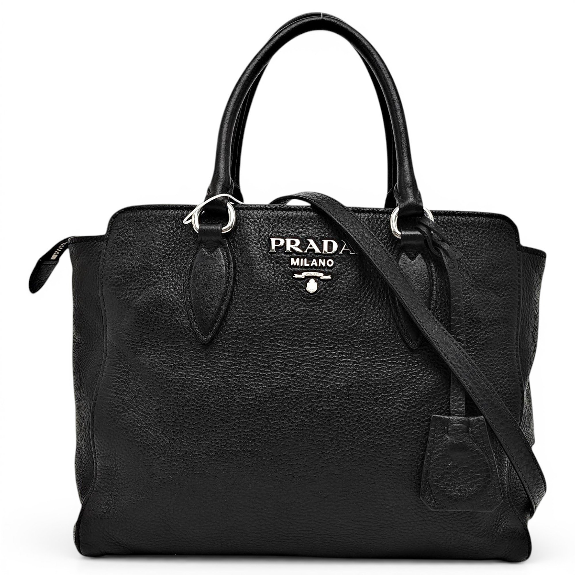 Light Frame leather crossbody bag