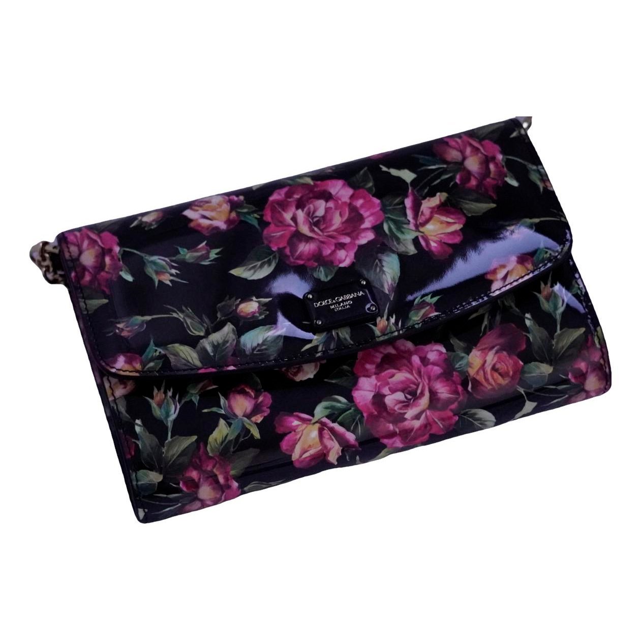 Patent leather crossbody bag