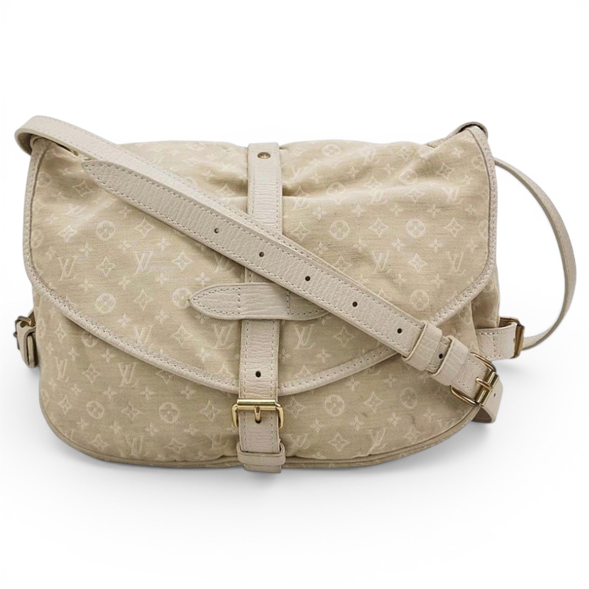 Saumur leather crossbody bag
