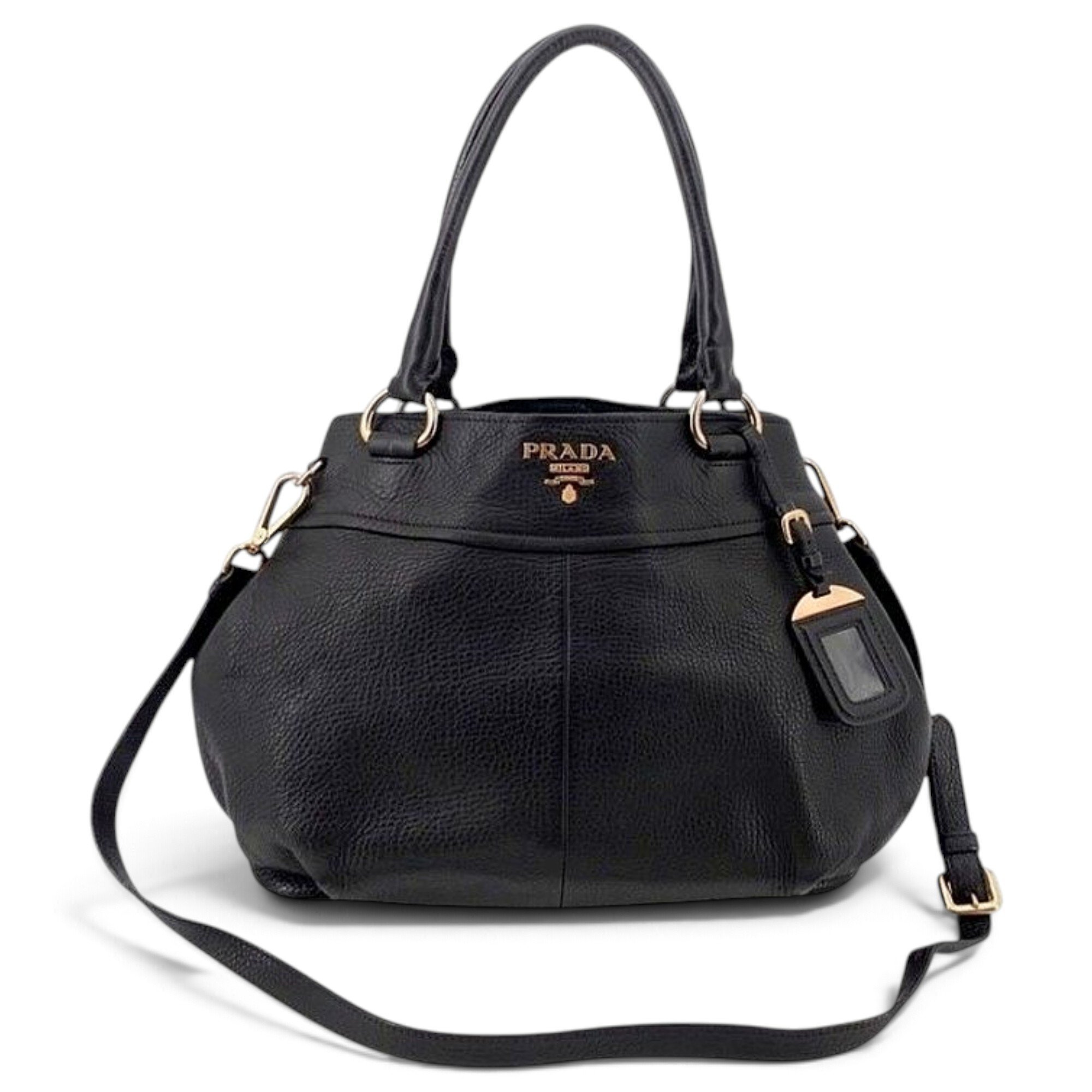Leather tote