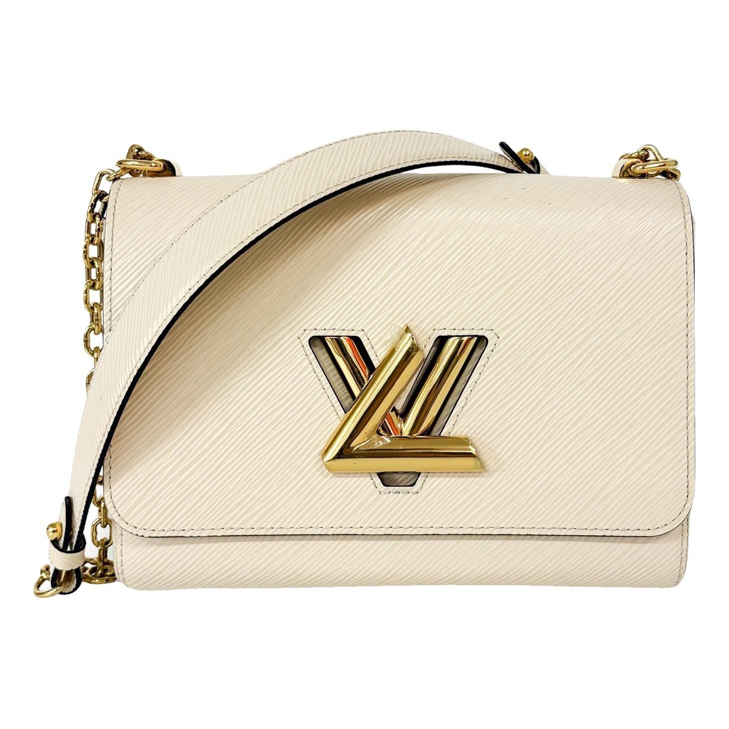 Twist leather crossbody bag