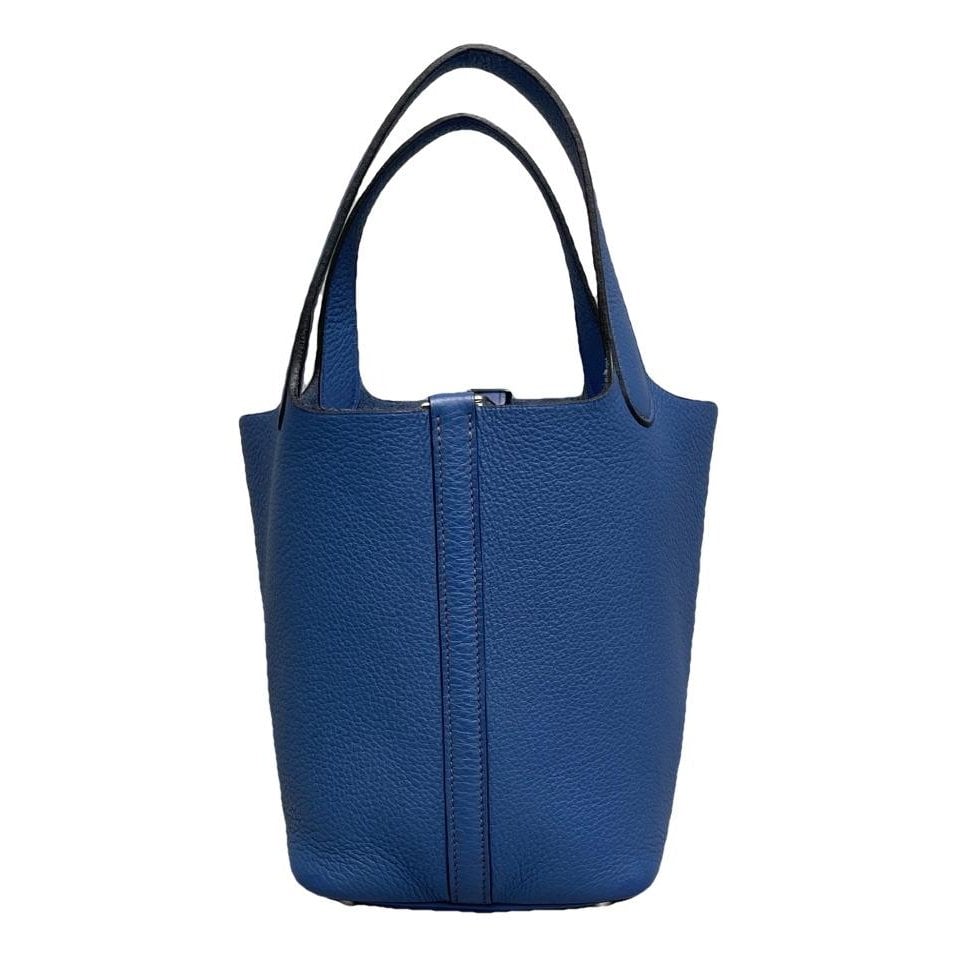 Picotin leather handbag