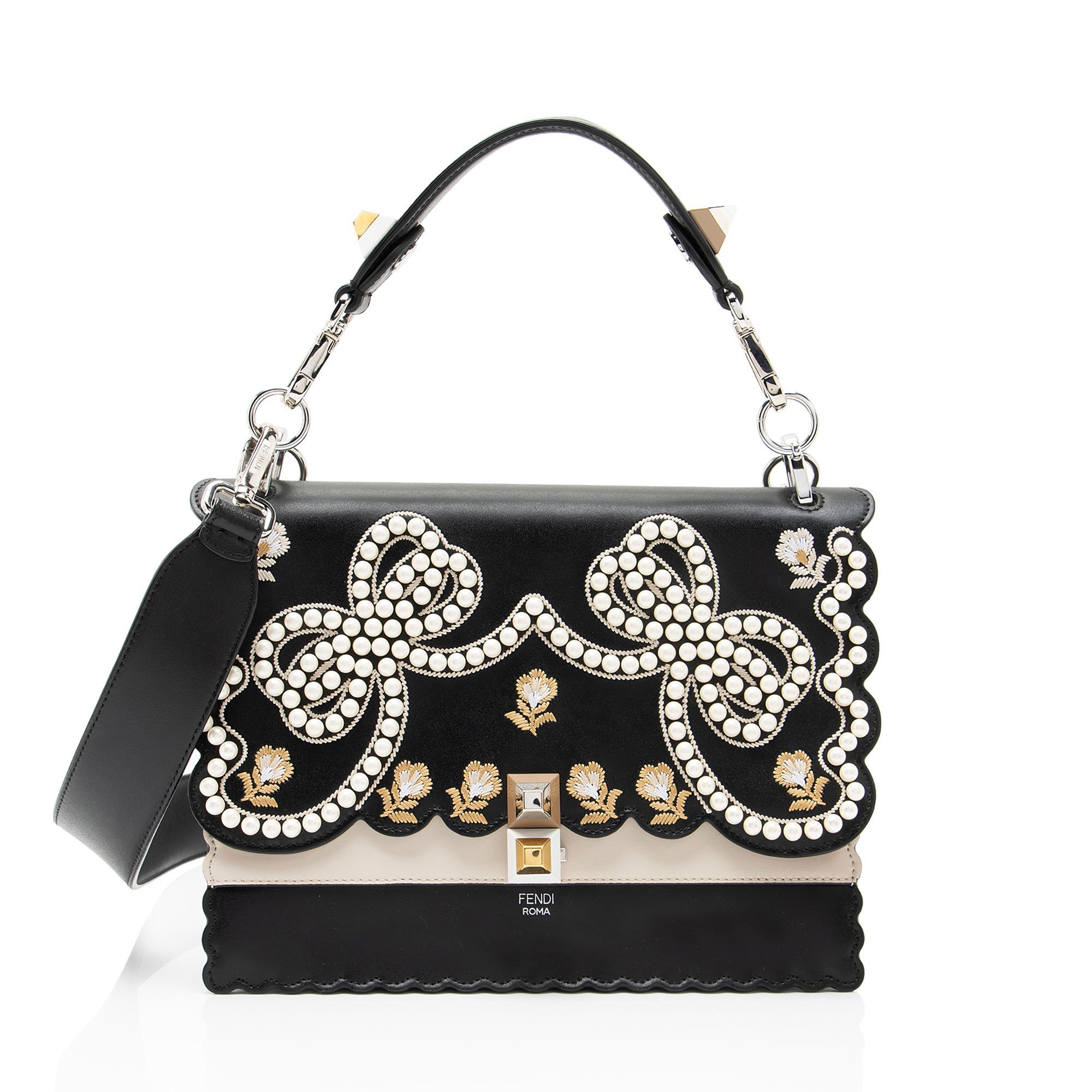 Leather handbag