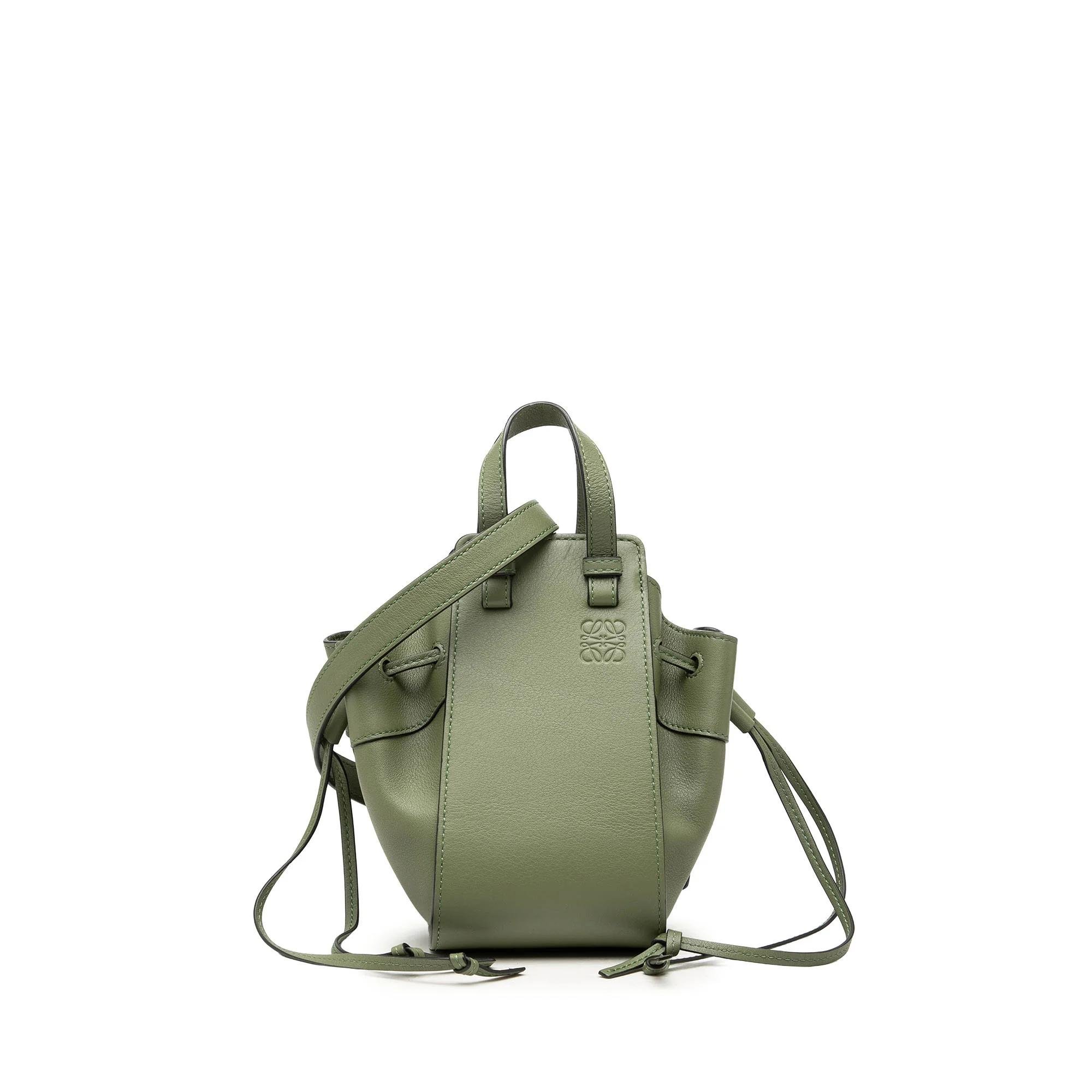 Hammock leather satchel