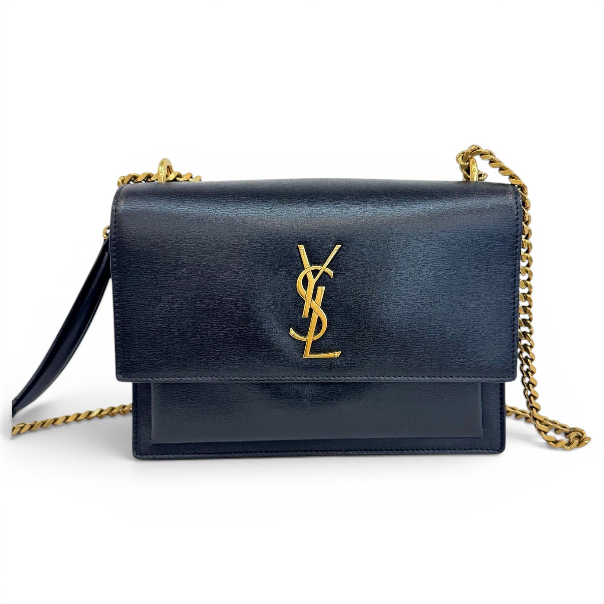 Sunset leather handbag