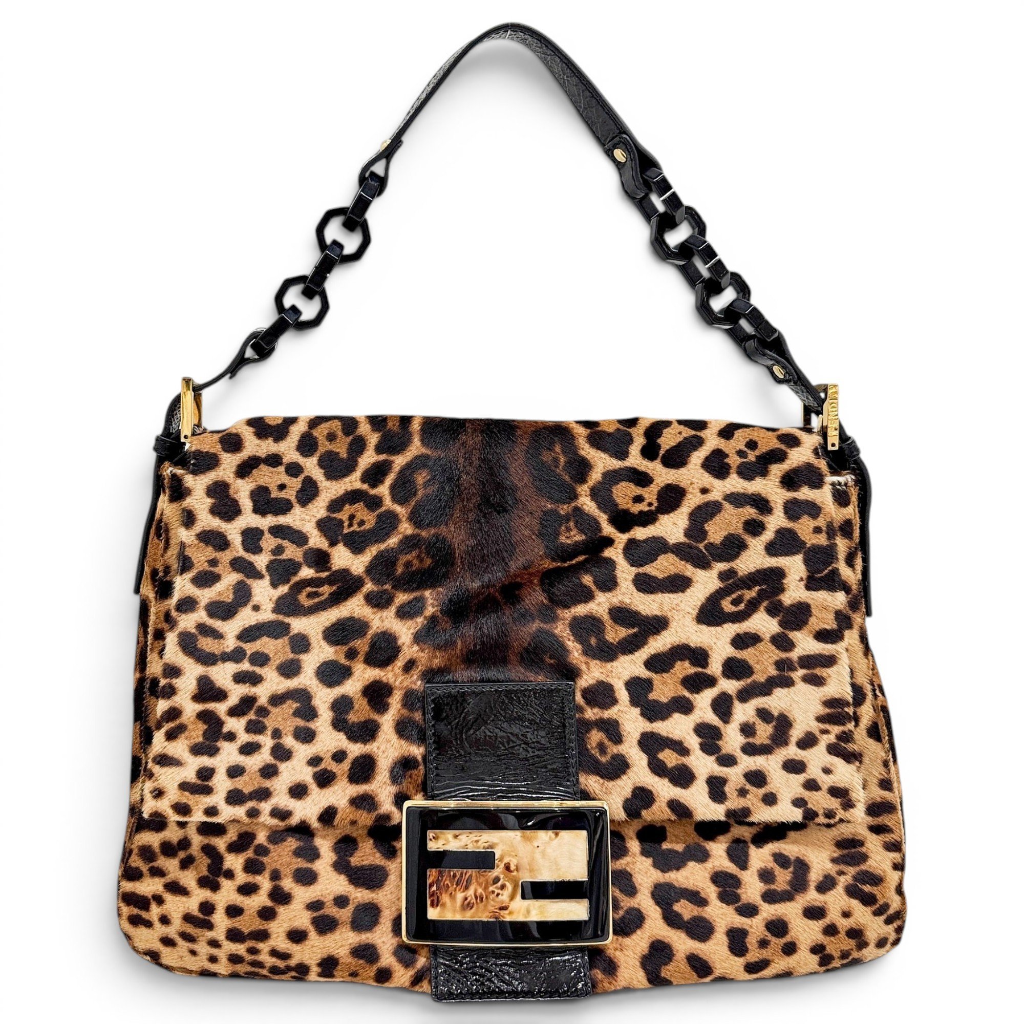 Mamma Baguette pony-style calfskin handbag