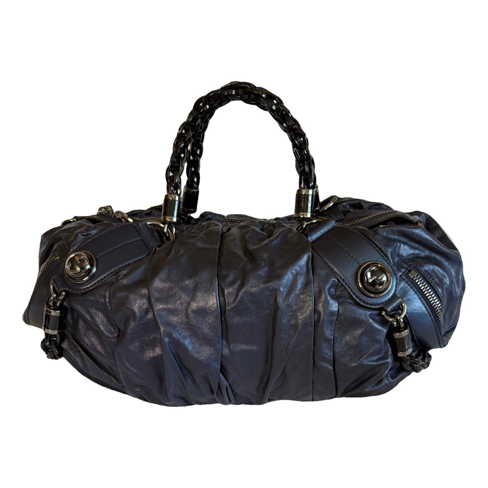 Galaxy leather satchel