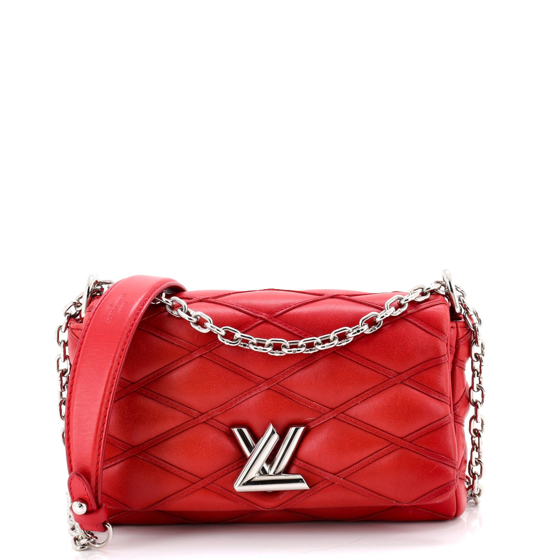 Louis Vuitton GO-14 Handbag Malletage Leather PM