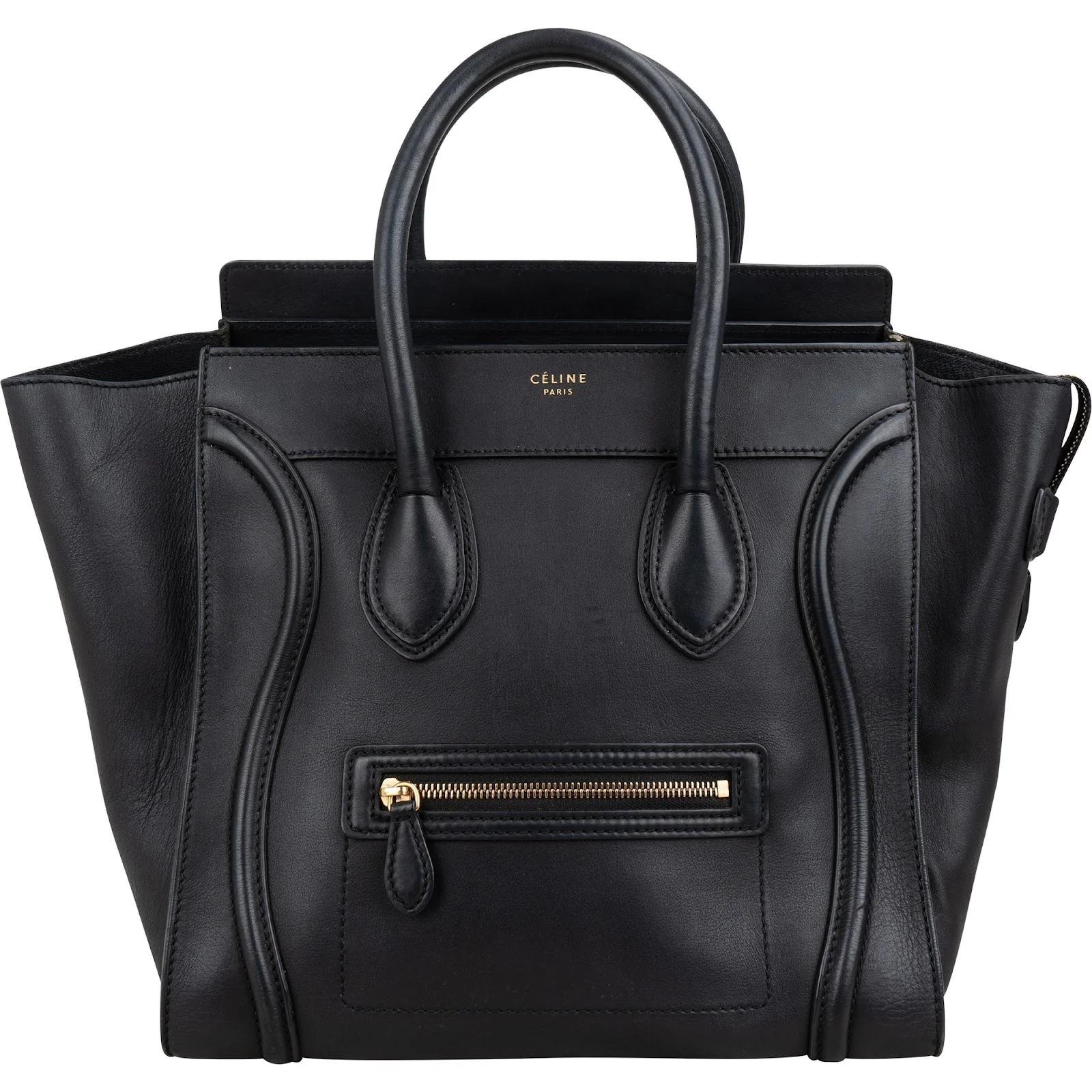 Luggage leather handbag