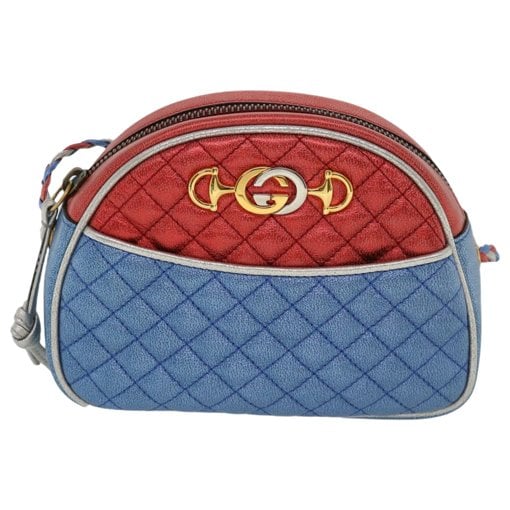 Ophidia Zip Around Camera leather handbag