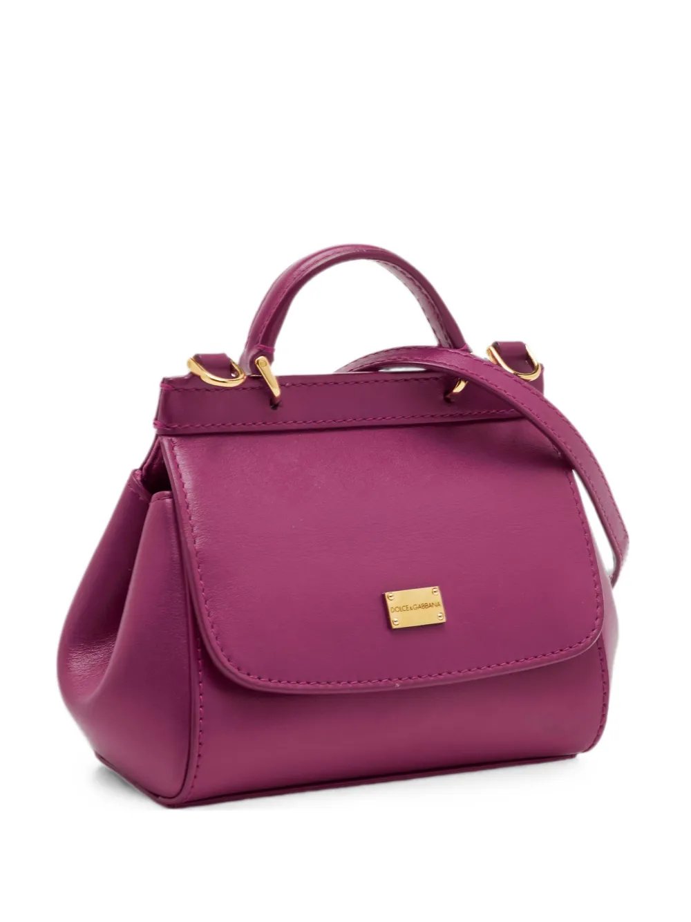 Miss Sicily leather tote bag