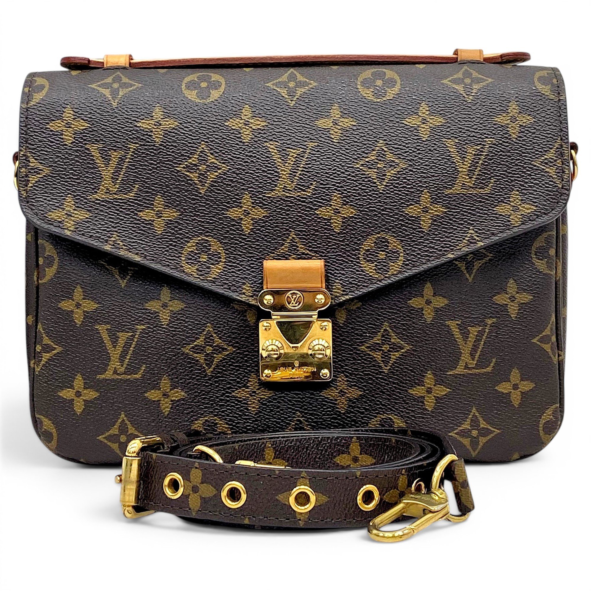 Metis leather handbag