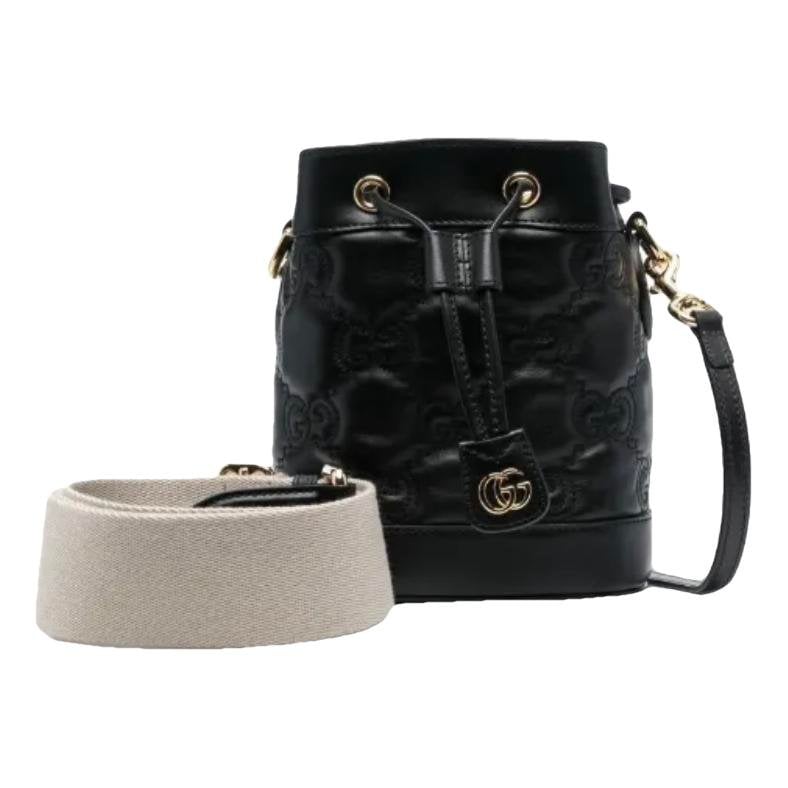 GG Marmont Bucket leather handbag
