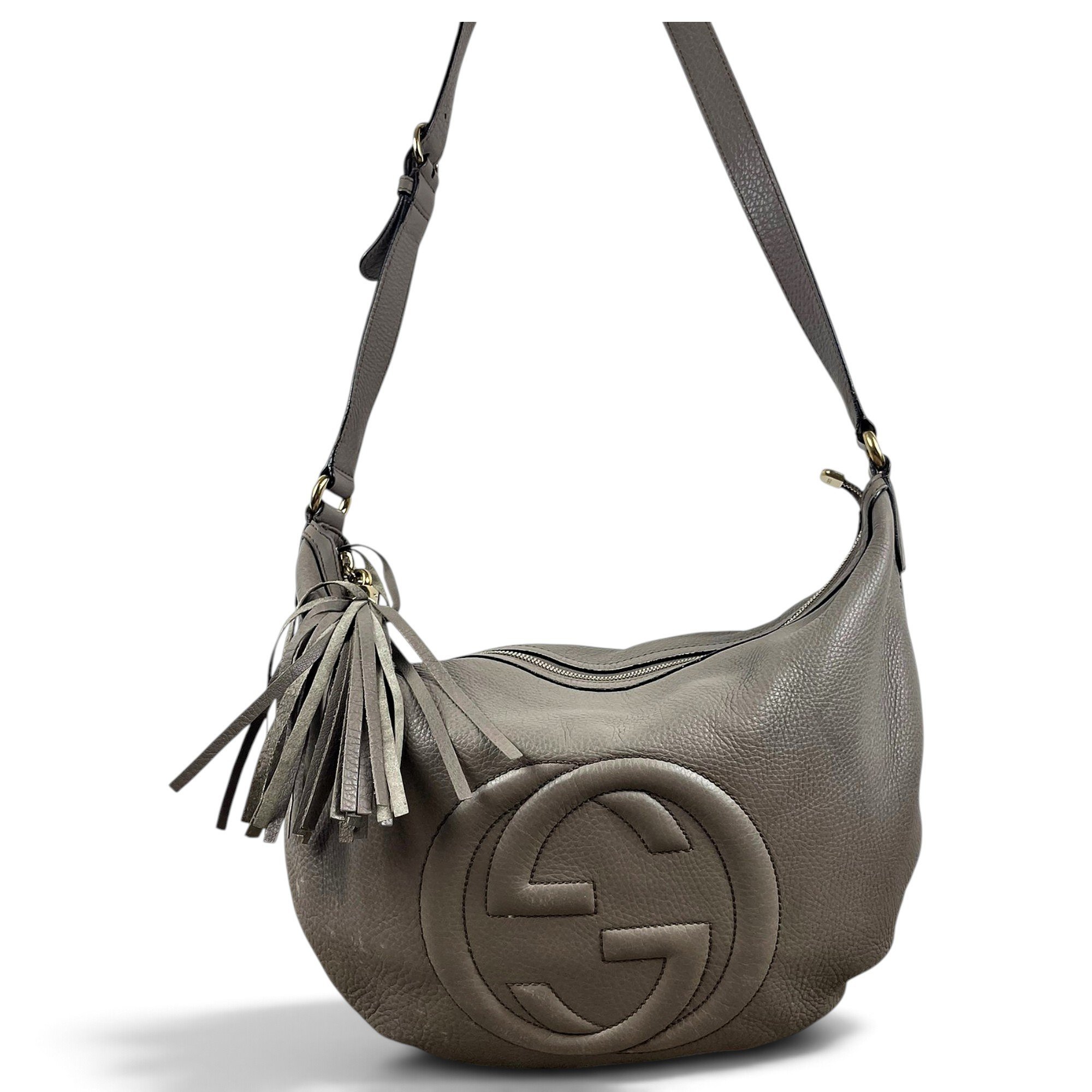Soho Hobo leather crossbody bag