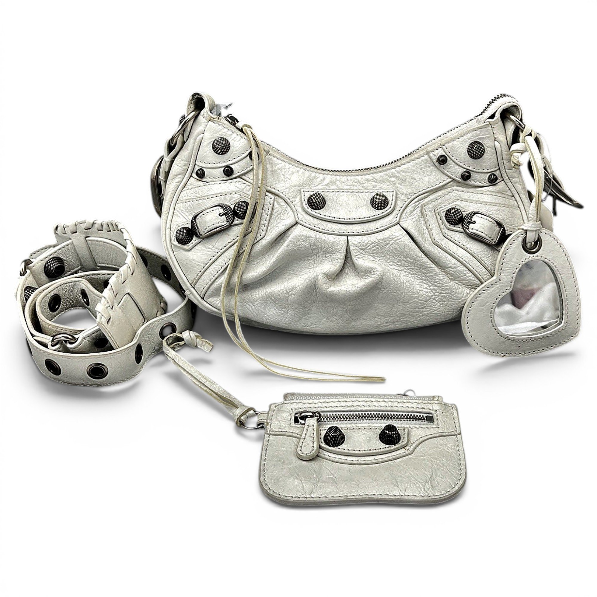 Le Cagole leather handbag