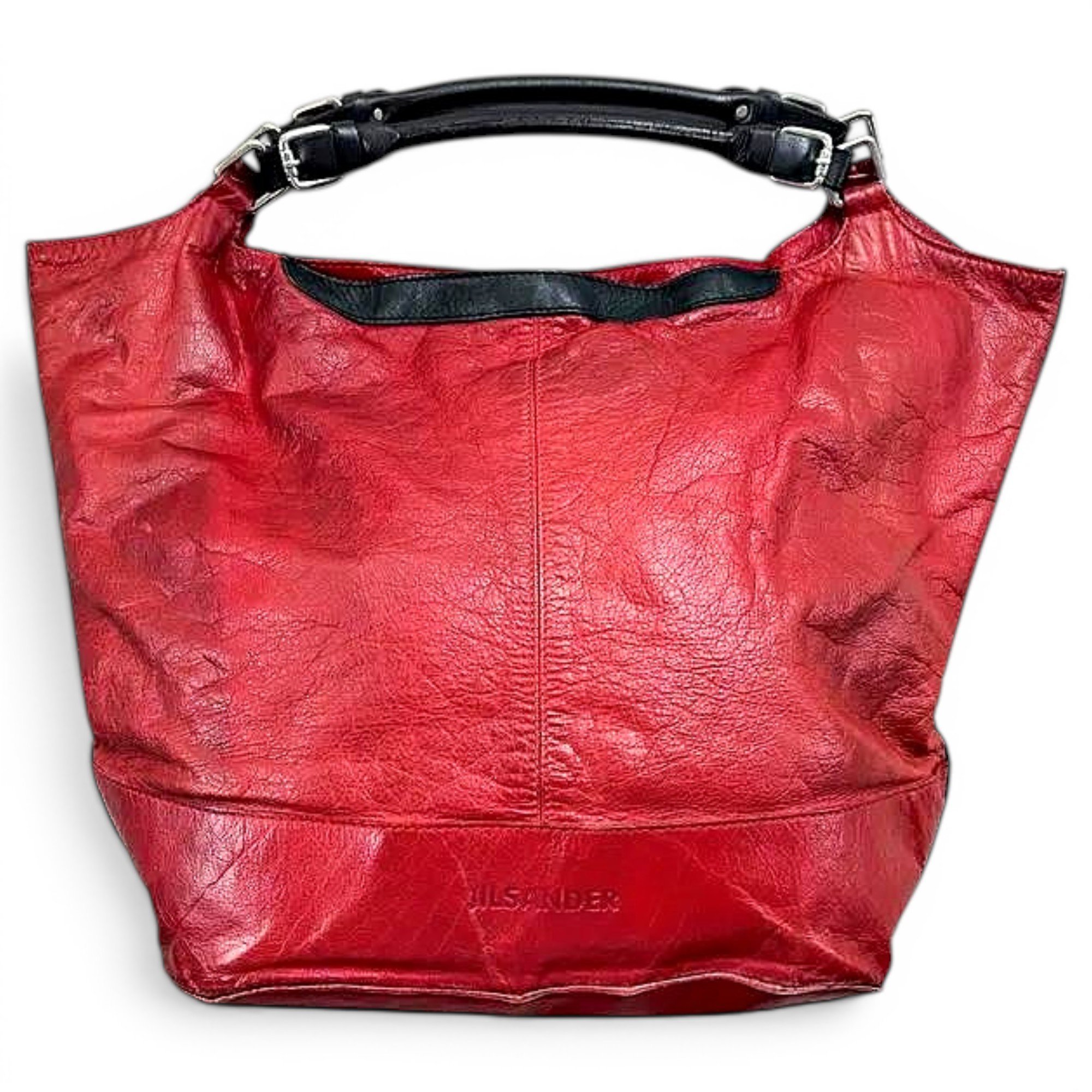 Leather travel bag