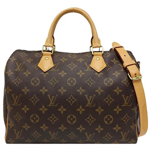 Nano Speedy / Mini HL leather handbag