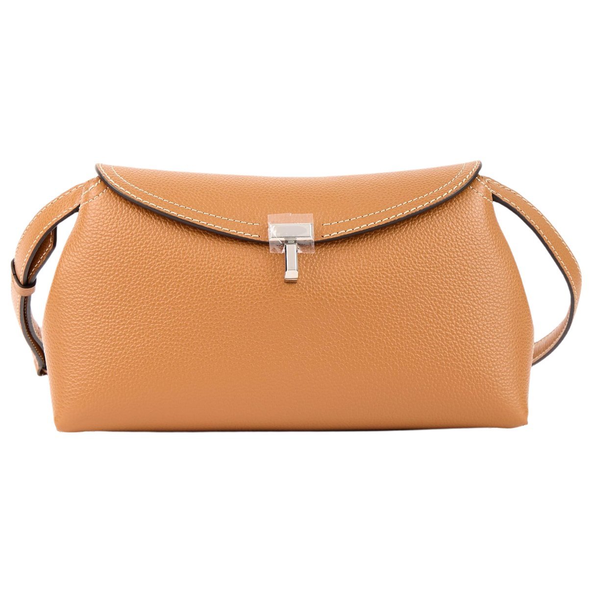 Toteme T-Lock leather handbag