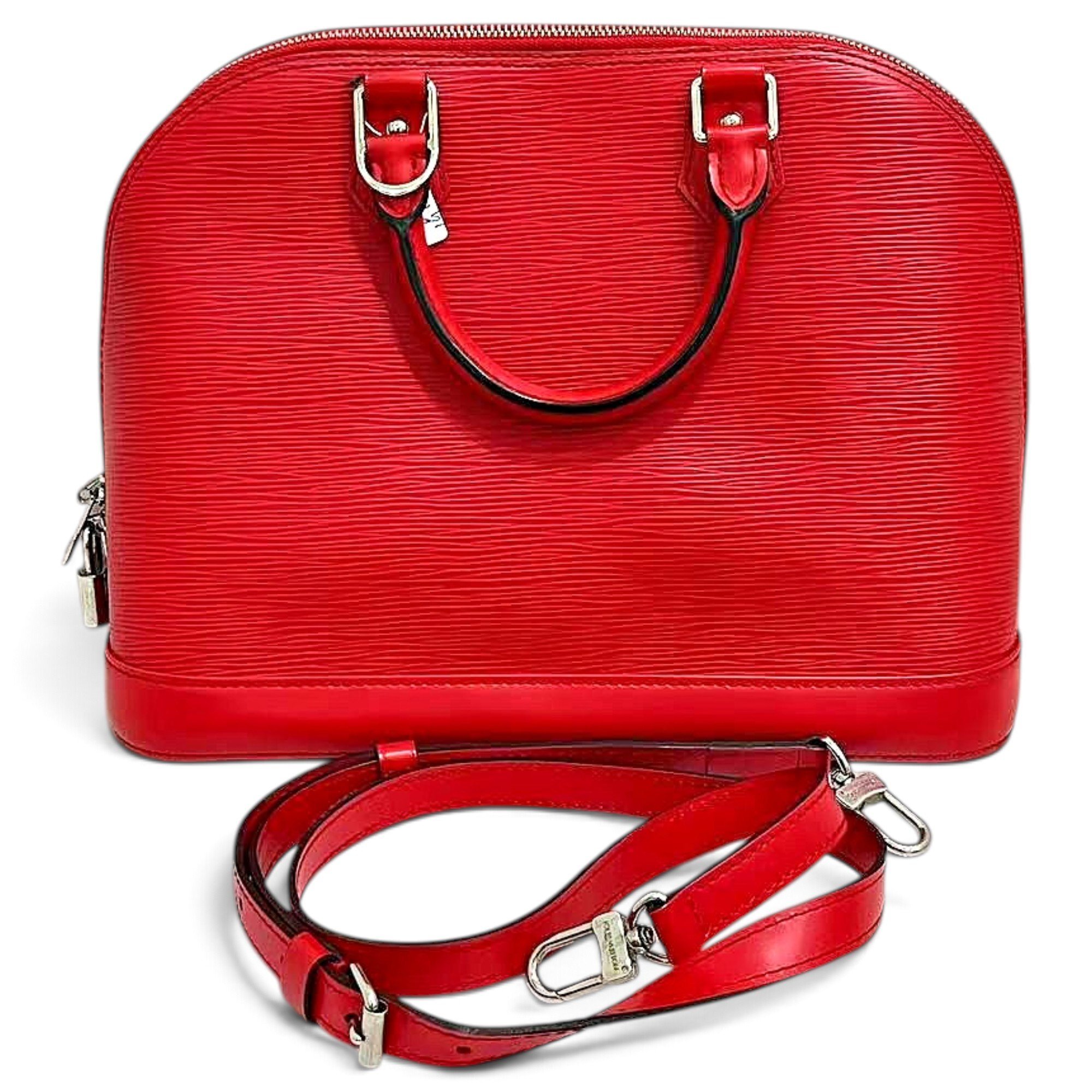 Alma leather handbag
