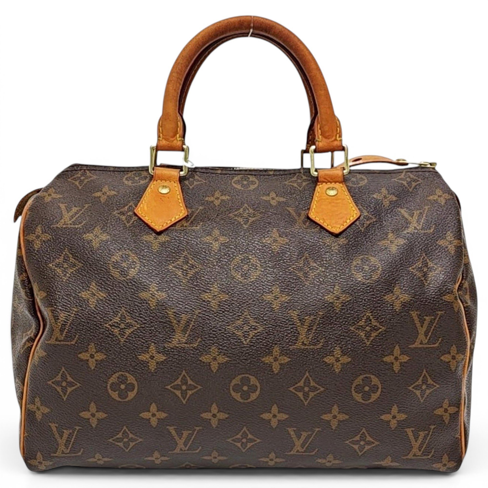 Nano Speedy / Mini HL leather handbag