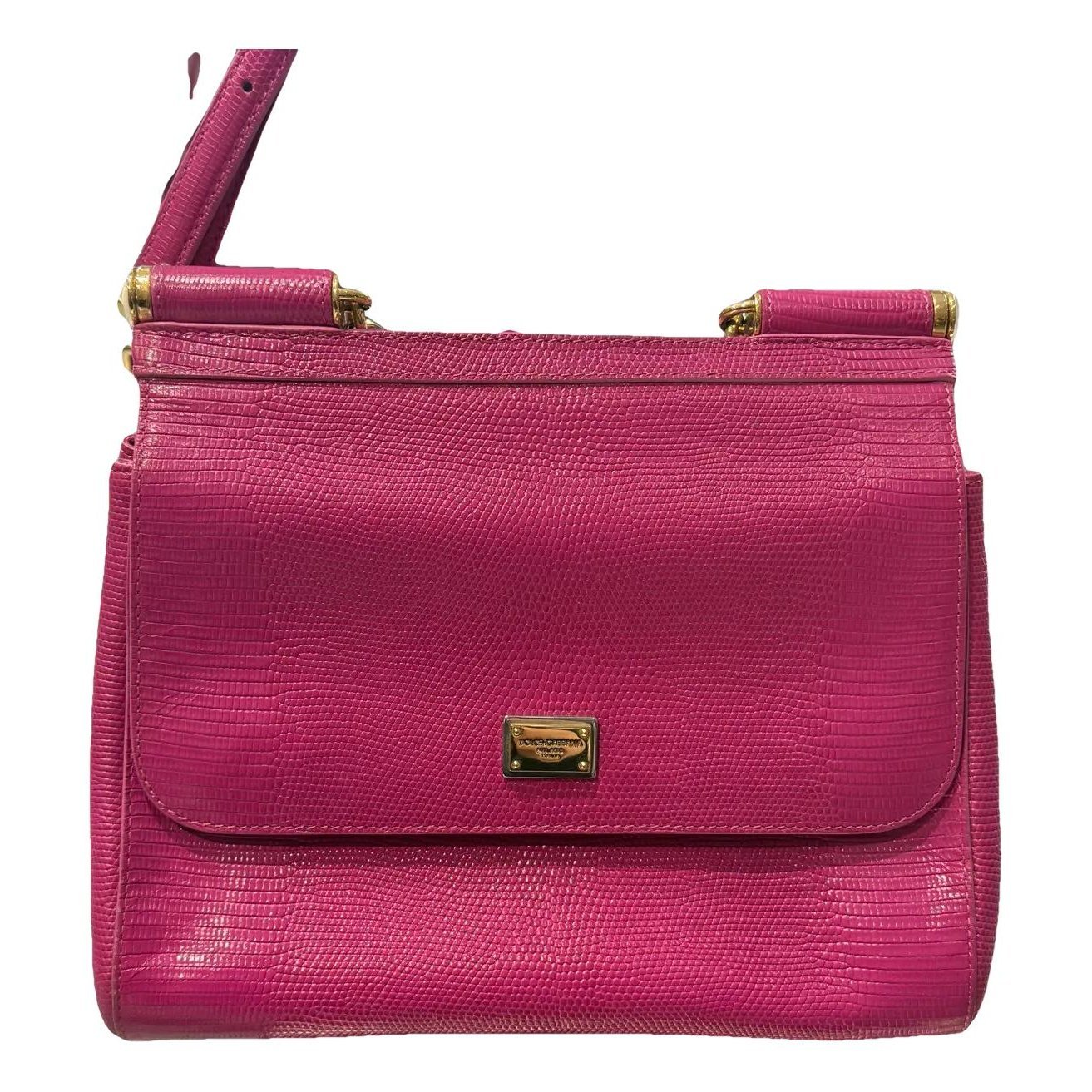 Dolce & Gabbana Sicily leather handbag