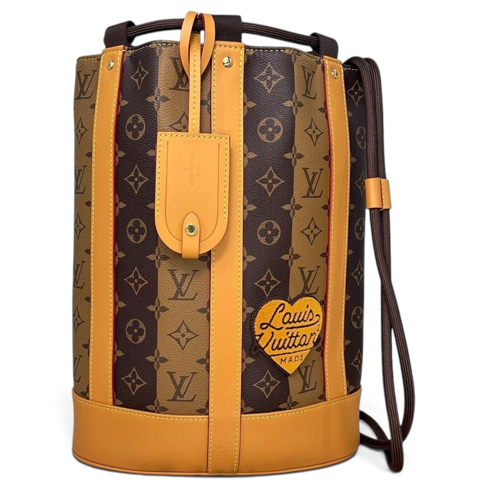 Randonnée leather handbag