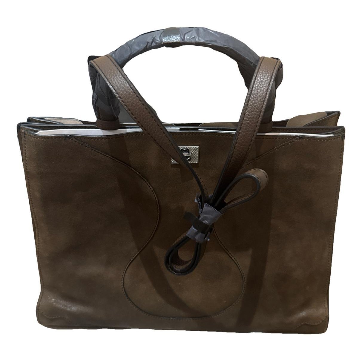 Leather crossbody bag