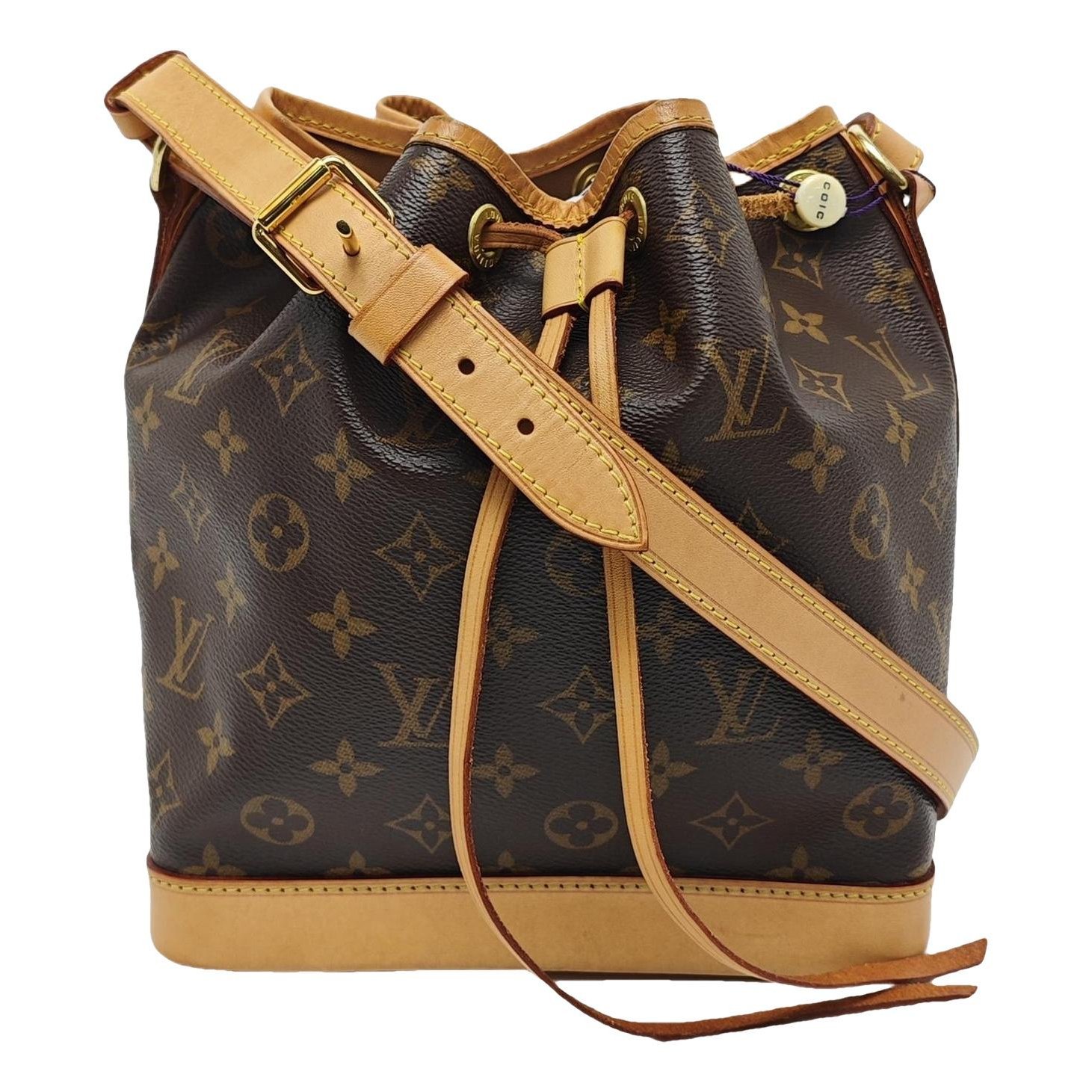 Nano Noé leather handbag