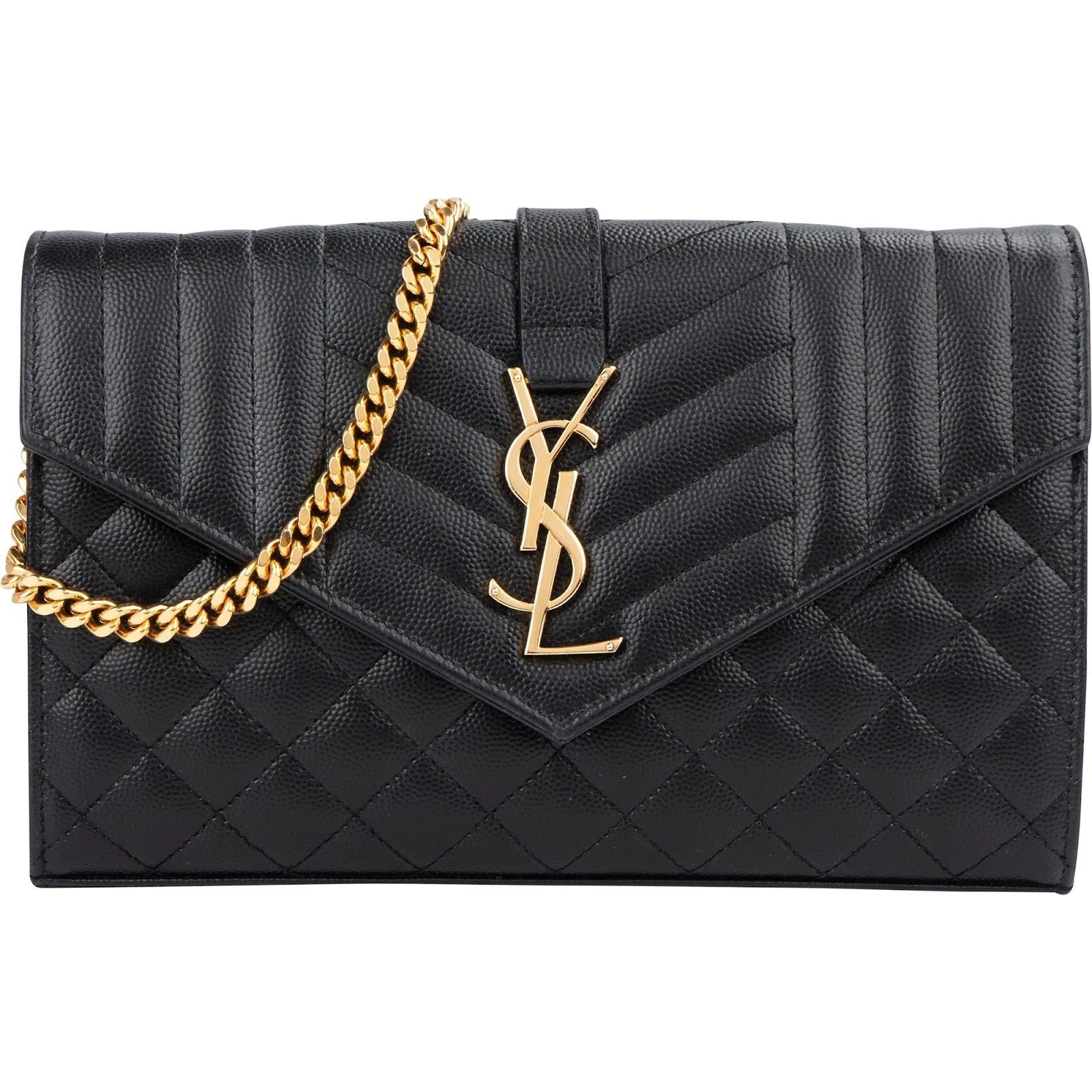 Envelope leather crossbody bag
